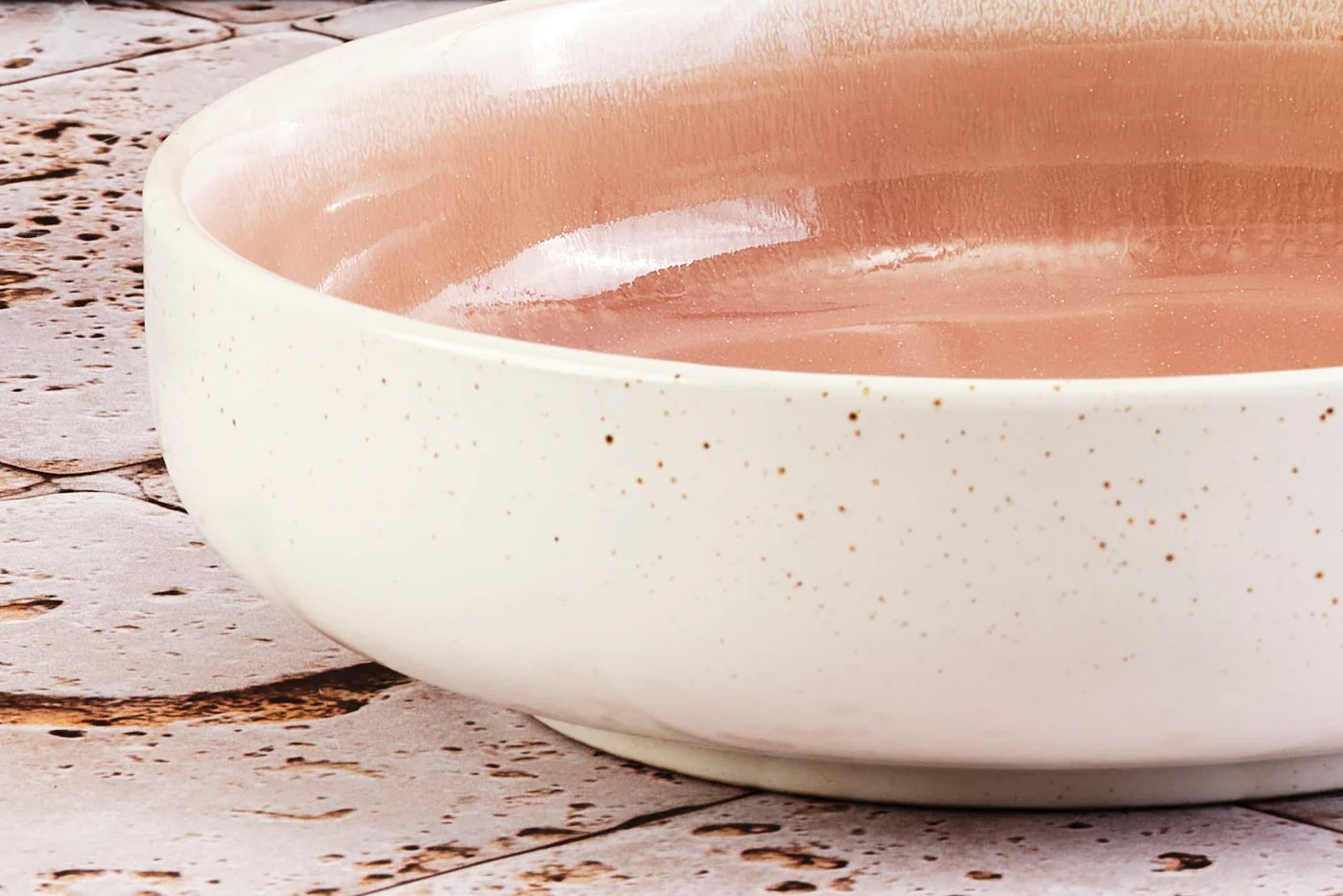 Bowl OXYGEN Ø22cm - 6 pieces - Powder pink