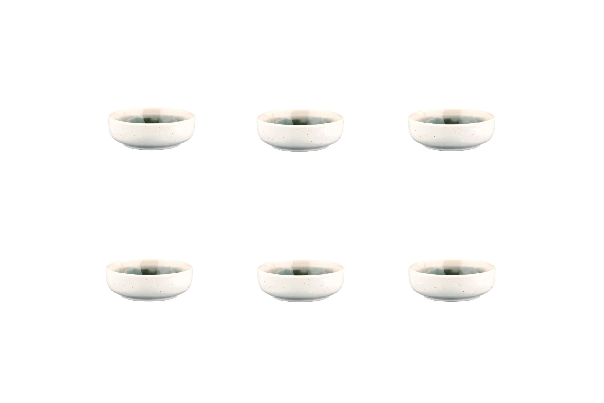 Schalen OXYGEN Ø9cm - 6 tlg. - Graugrün