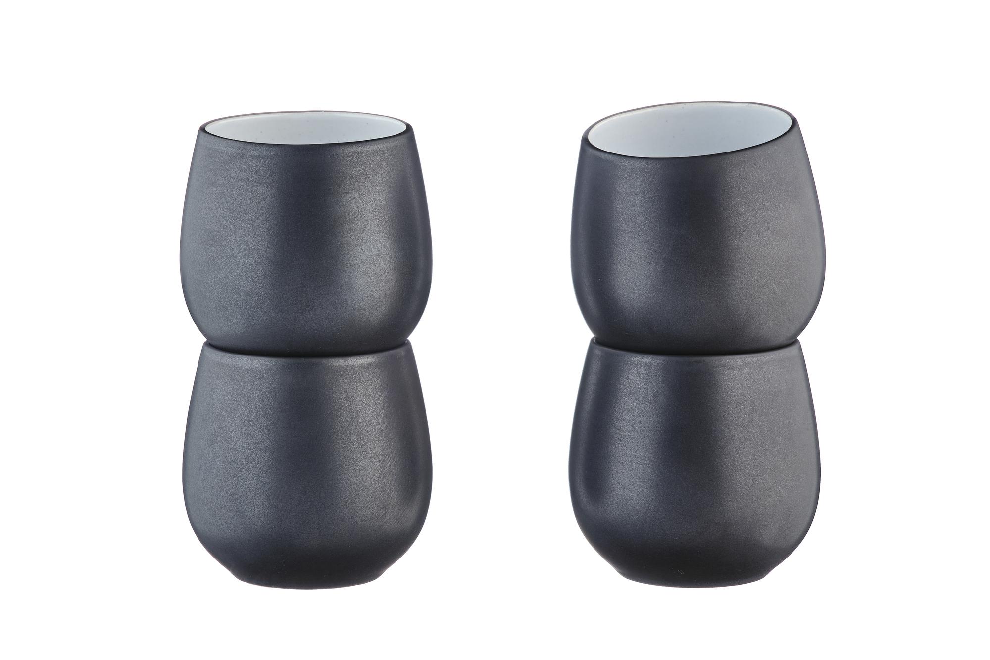 Tassen-Set Gourmet 40cl - 4 tlg. - Onyx