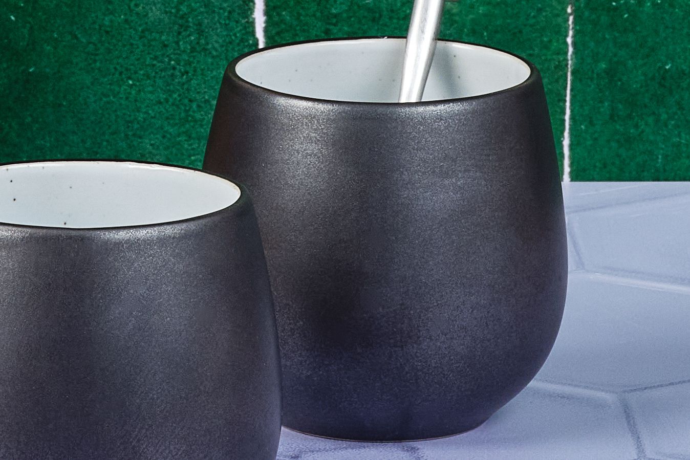 GOURMET mug 40cl - 4 pieces - Onyx