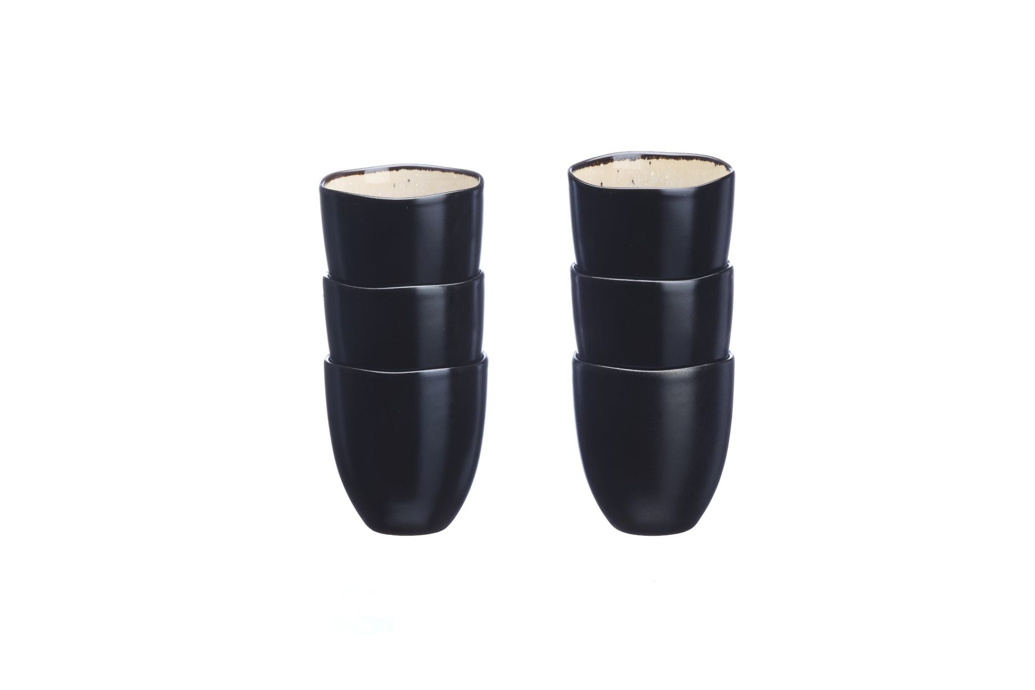 Tassen-Set IRIS 15cl - 6 tlg. - Elfenbeinweiss