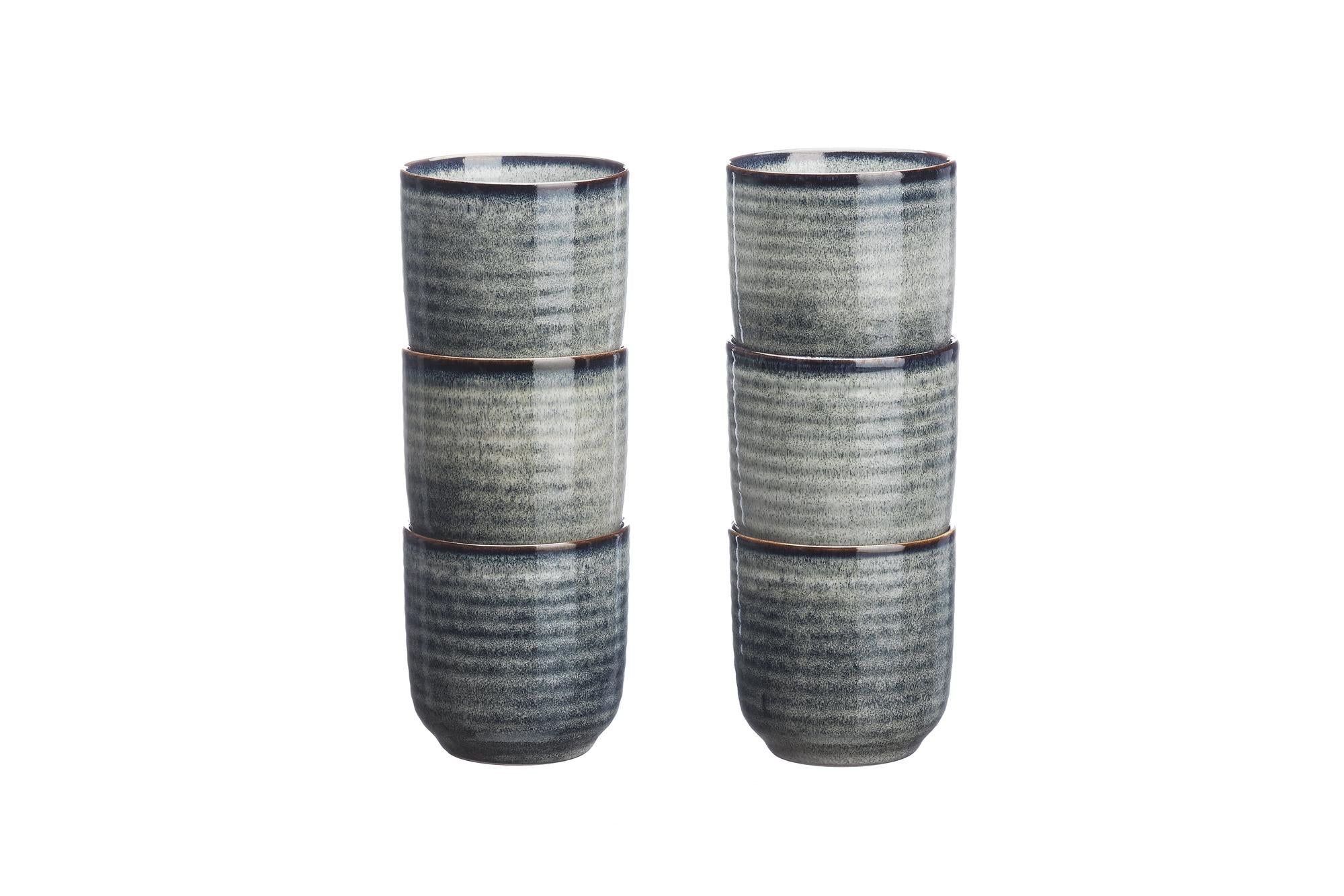 Tassen-Set ZEN 20cL - 6 tlg. - Natur