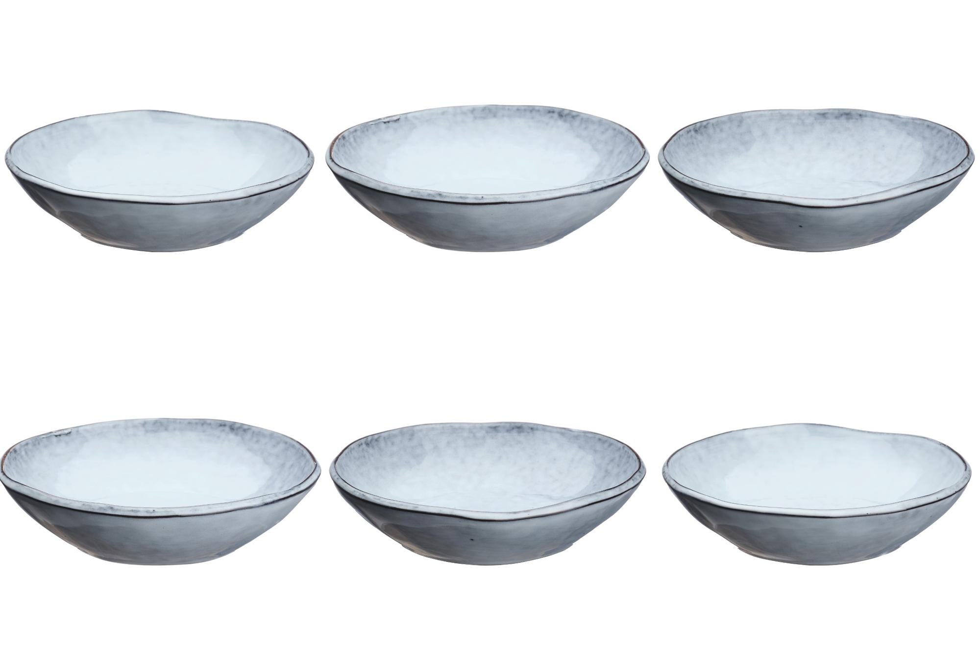 Schalen CLOUD Ø19cm - 6 tlg. - Sturmgrau