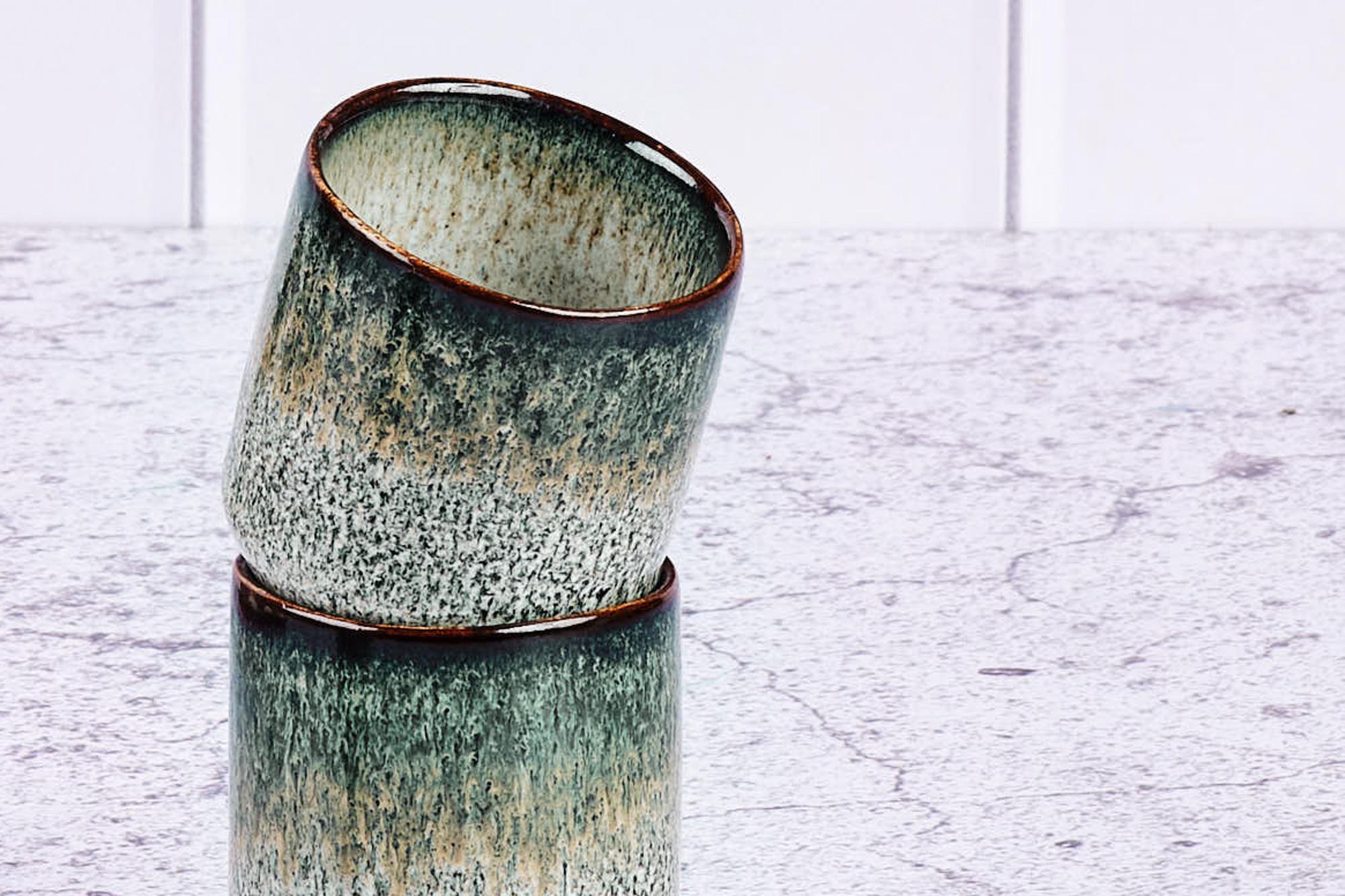 Tazza GENESIS 8cl - 6 pezzi - Terra