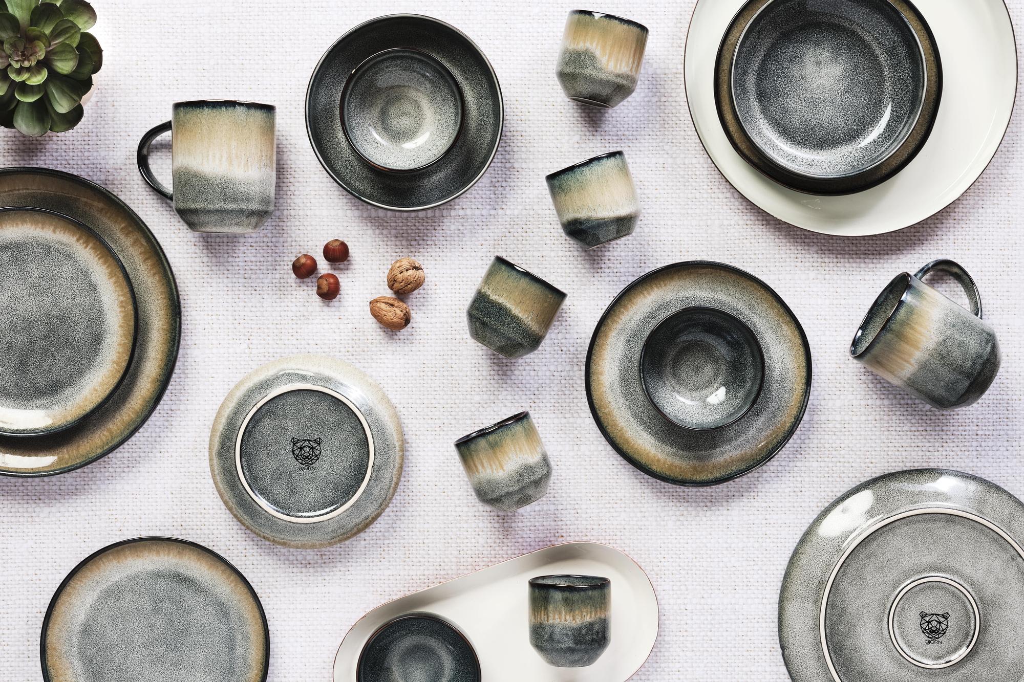 Tazza GENESIS 8cl - 6 pezzi - Terra