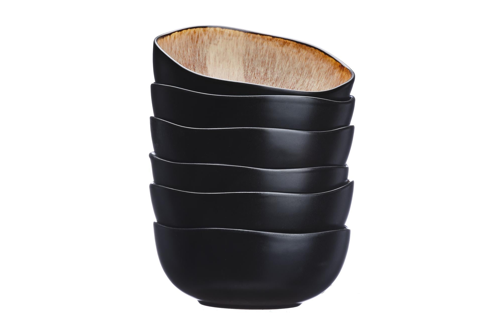 Schalen-Set IRIS Ø16 - 6 tlg. - Braun