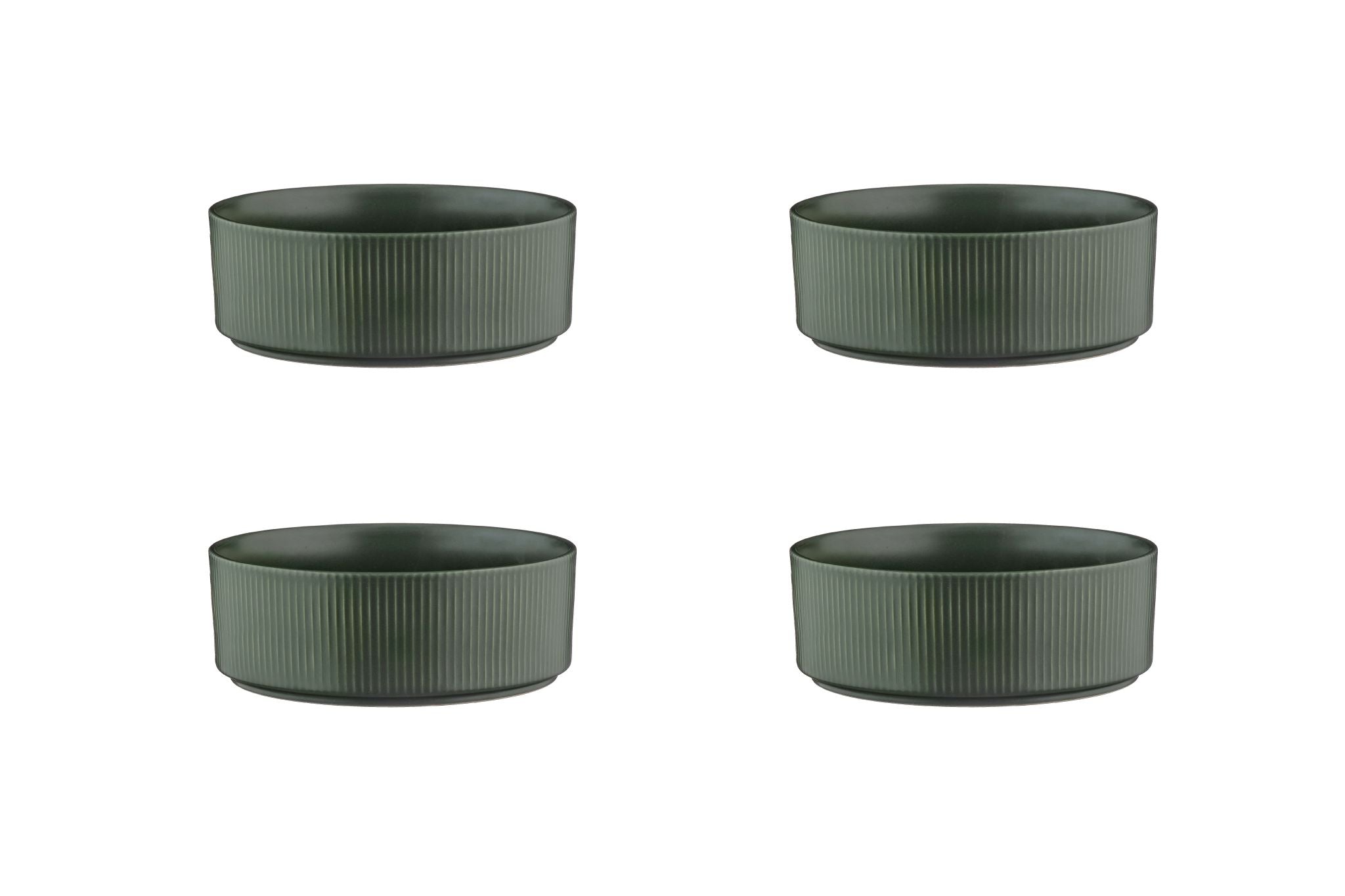 Schalen SCANDI Ø16,5cm - 4 tlg. - Oliv