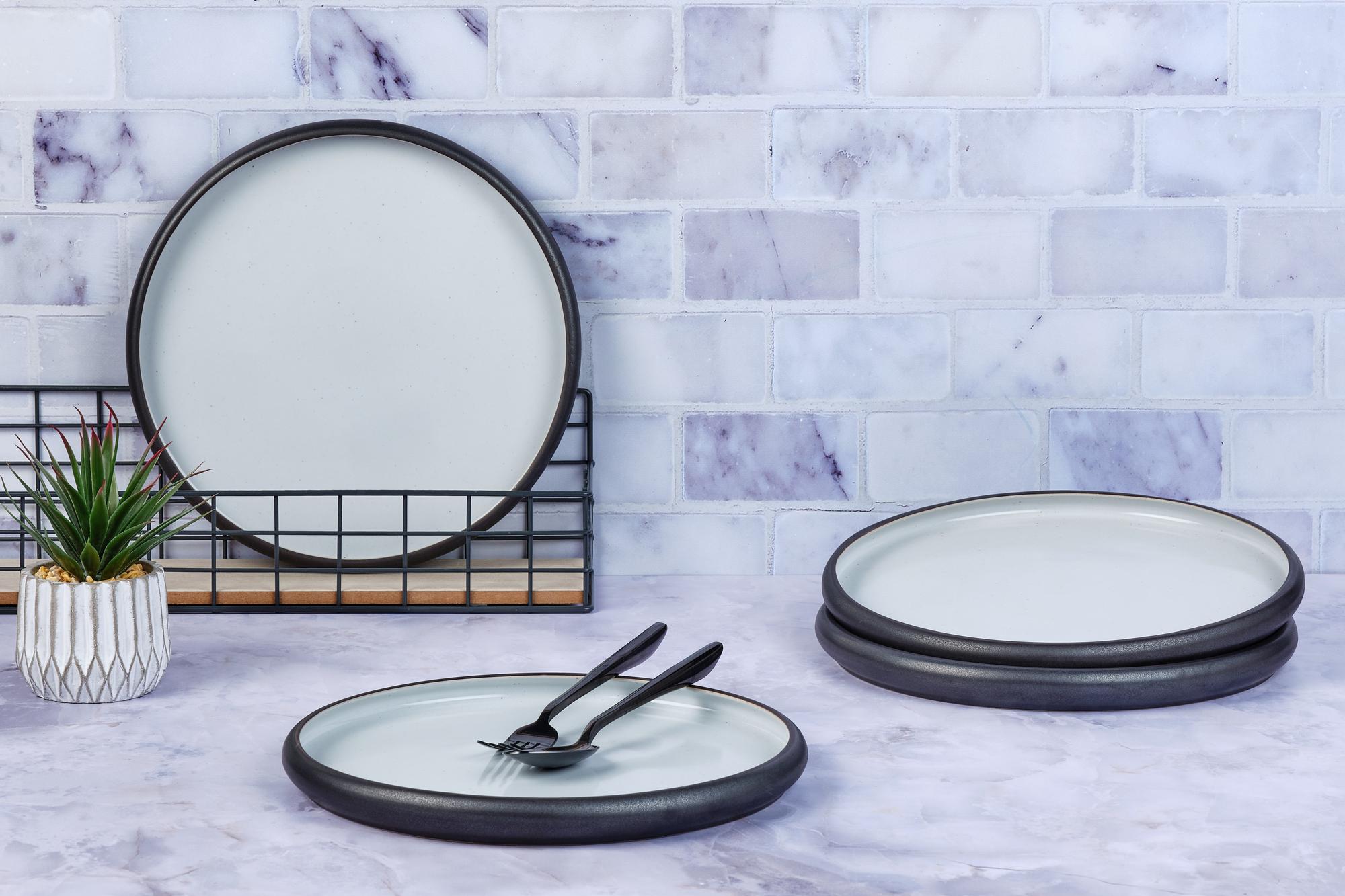 Teller-Set GOURMET Ø28cm - 4 tlg. - Onyx