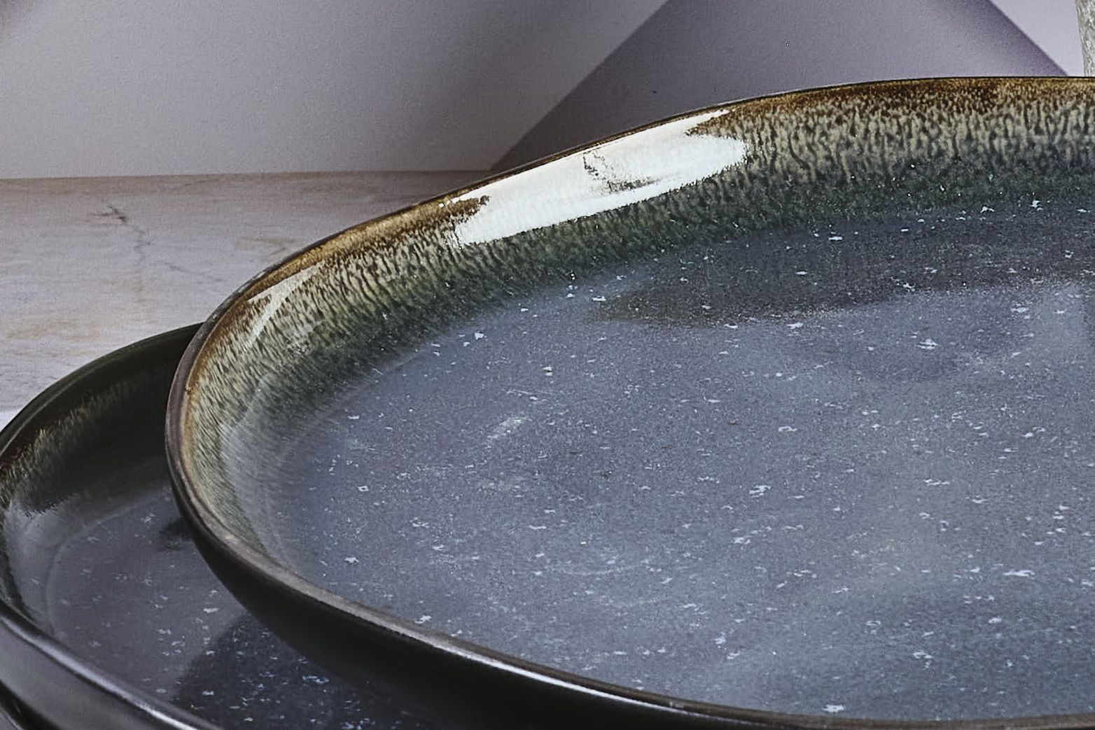 Teller-Set IRIS Ø26cm - 6 tlg. - Dunkelblau