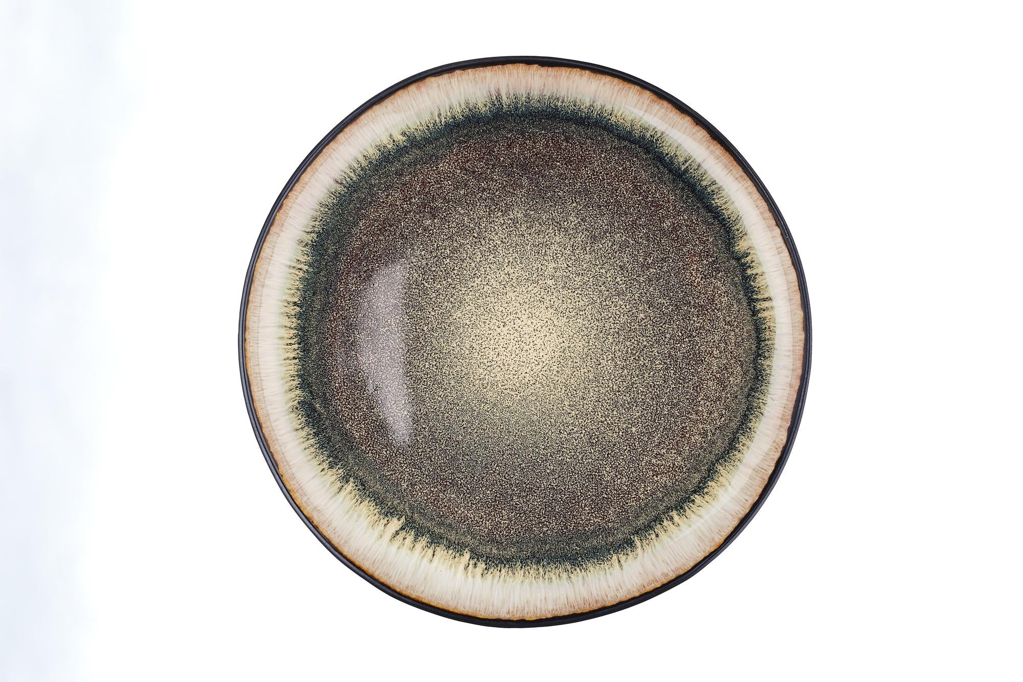 Piatto IRIS Ø26cm - 6 pezzi - Marrone selvaggio