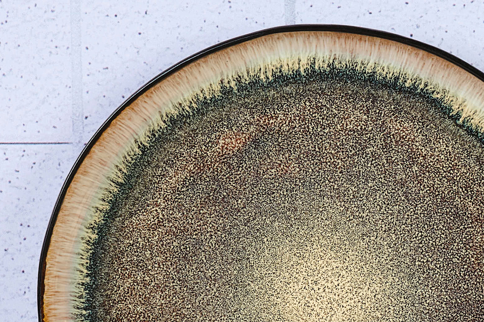 Piatto IRIS Ø26cm - 6 pezzi - Marrone selvaggio