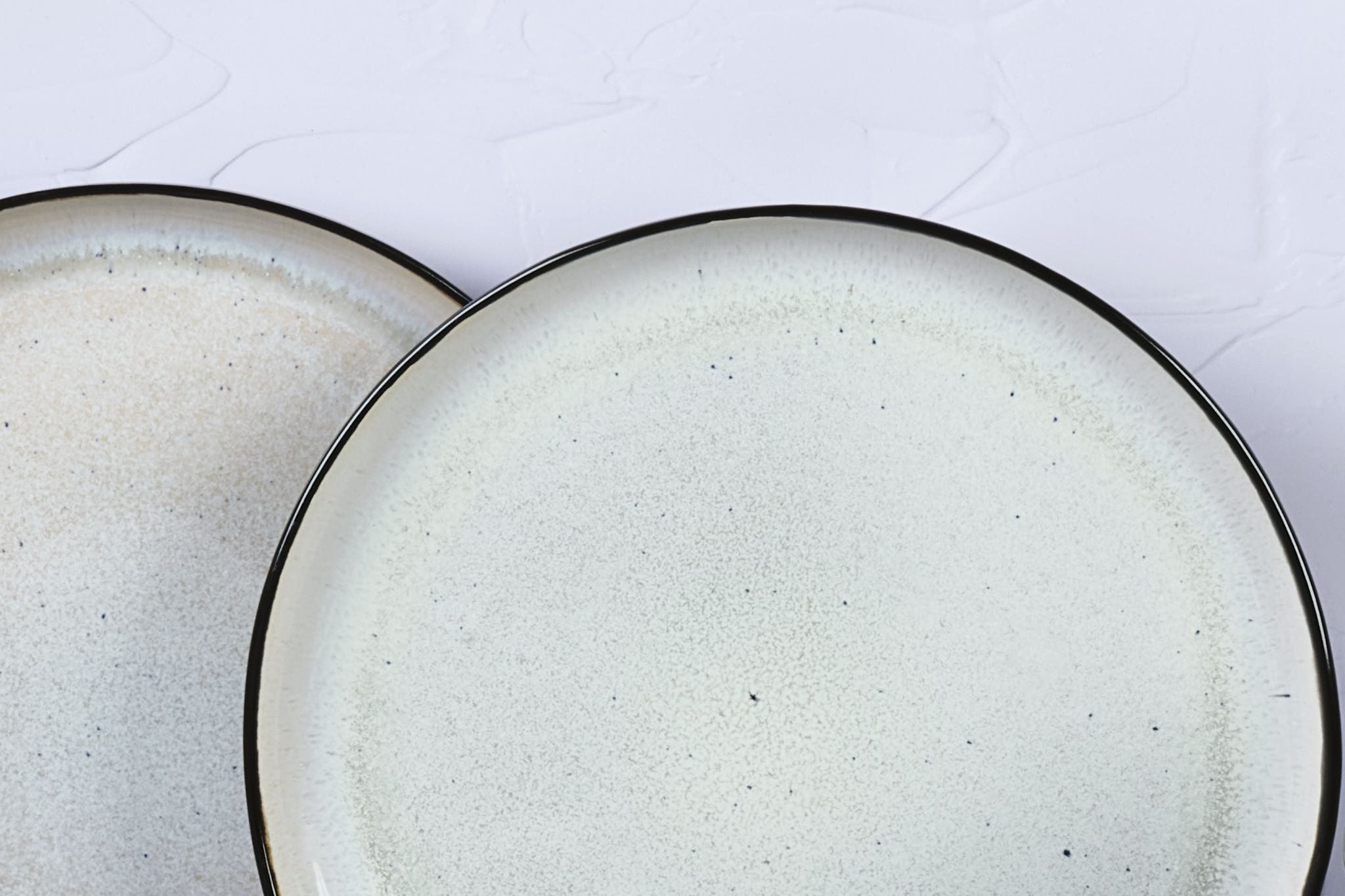 Assiette IRIS Ø26cm - 6 pièces - Blanc ivoire