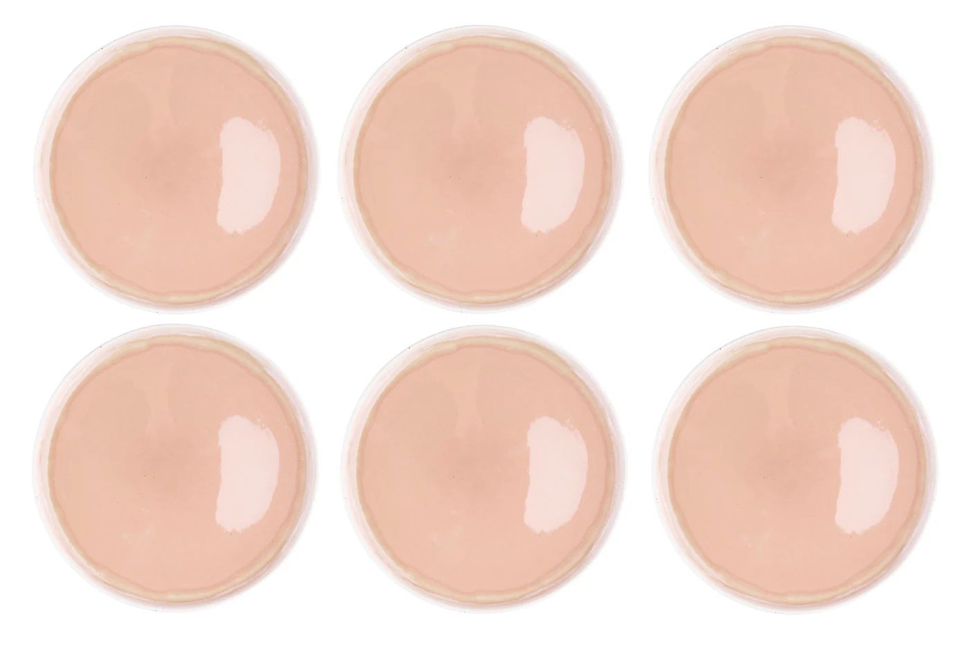 Teller OXYGEN Ø27cm - 6 tlg. - Puderrosa