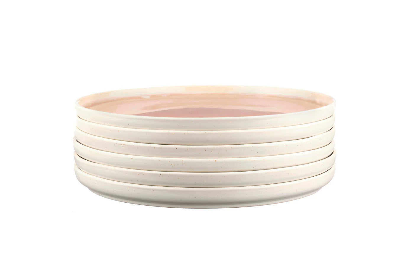 Teller OXYGEN Ø27cm - 6 tlg. - Puderrosa