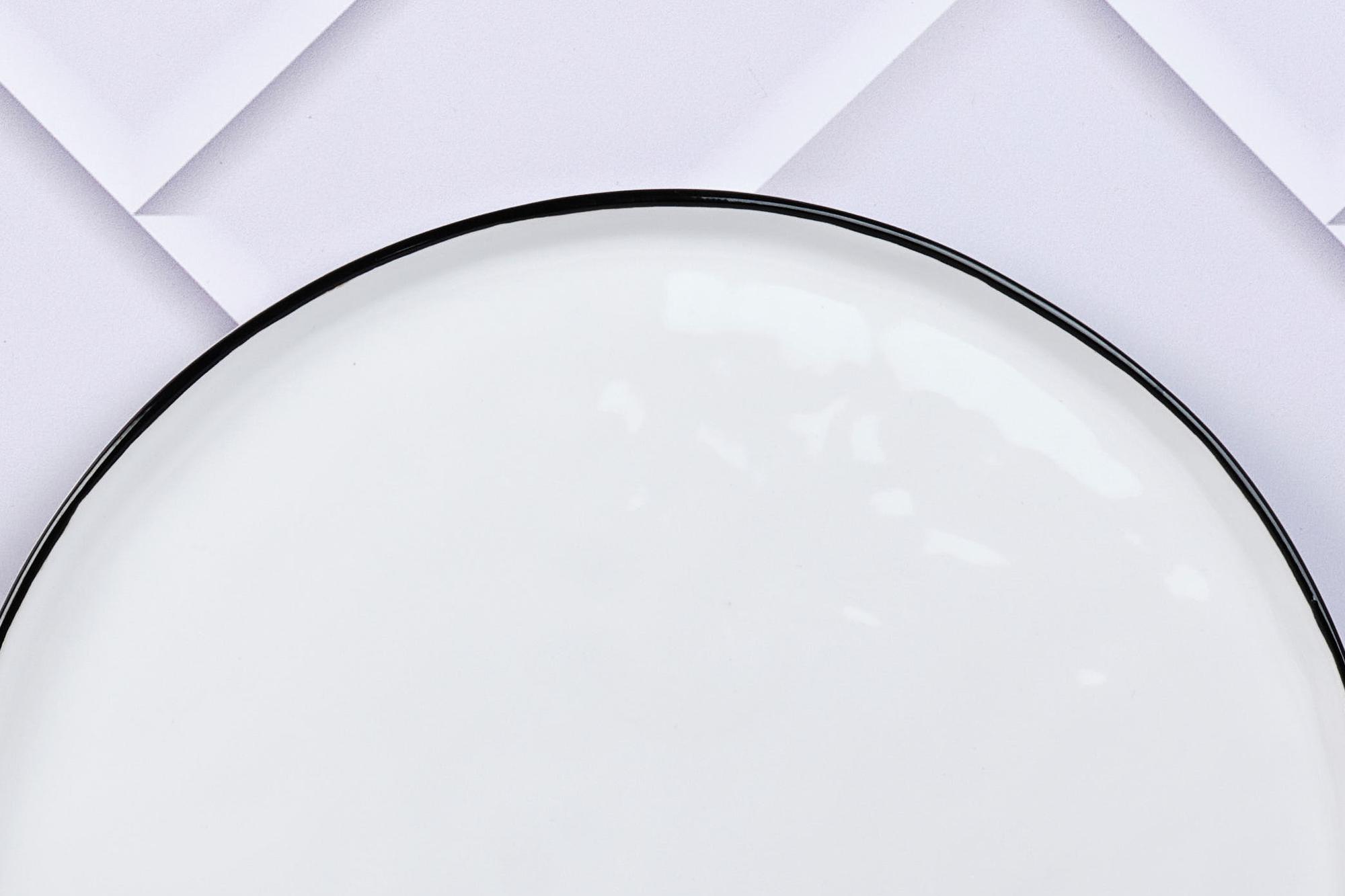 Piatto PURE Ø27,5 cm - 4 pezzi - Biancaneve