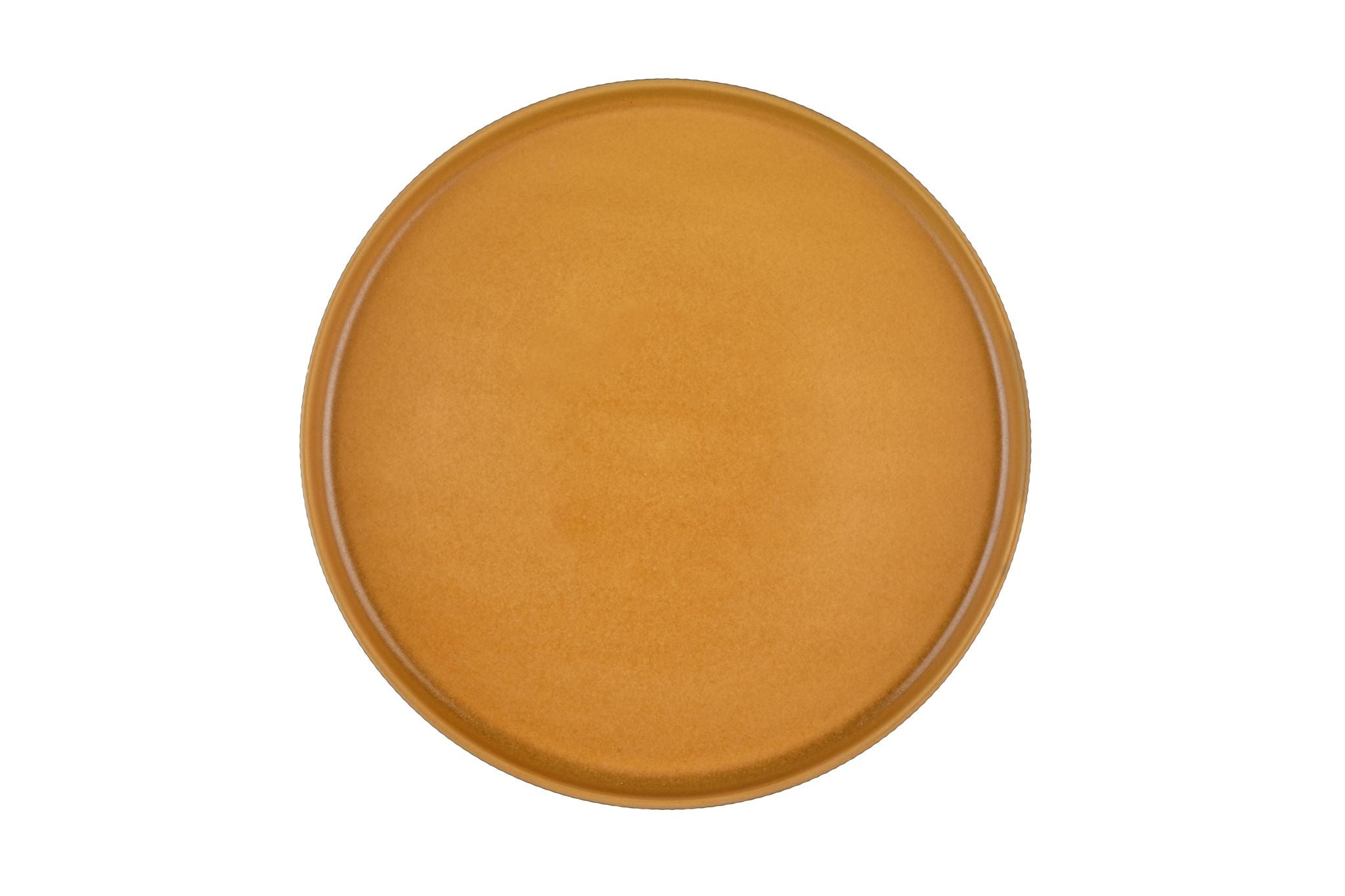 Assiette SCANDI Ø27,5cm - 4 pièces - Ocre