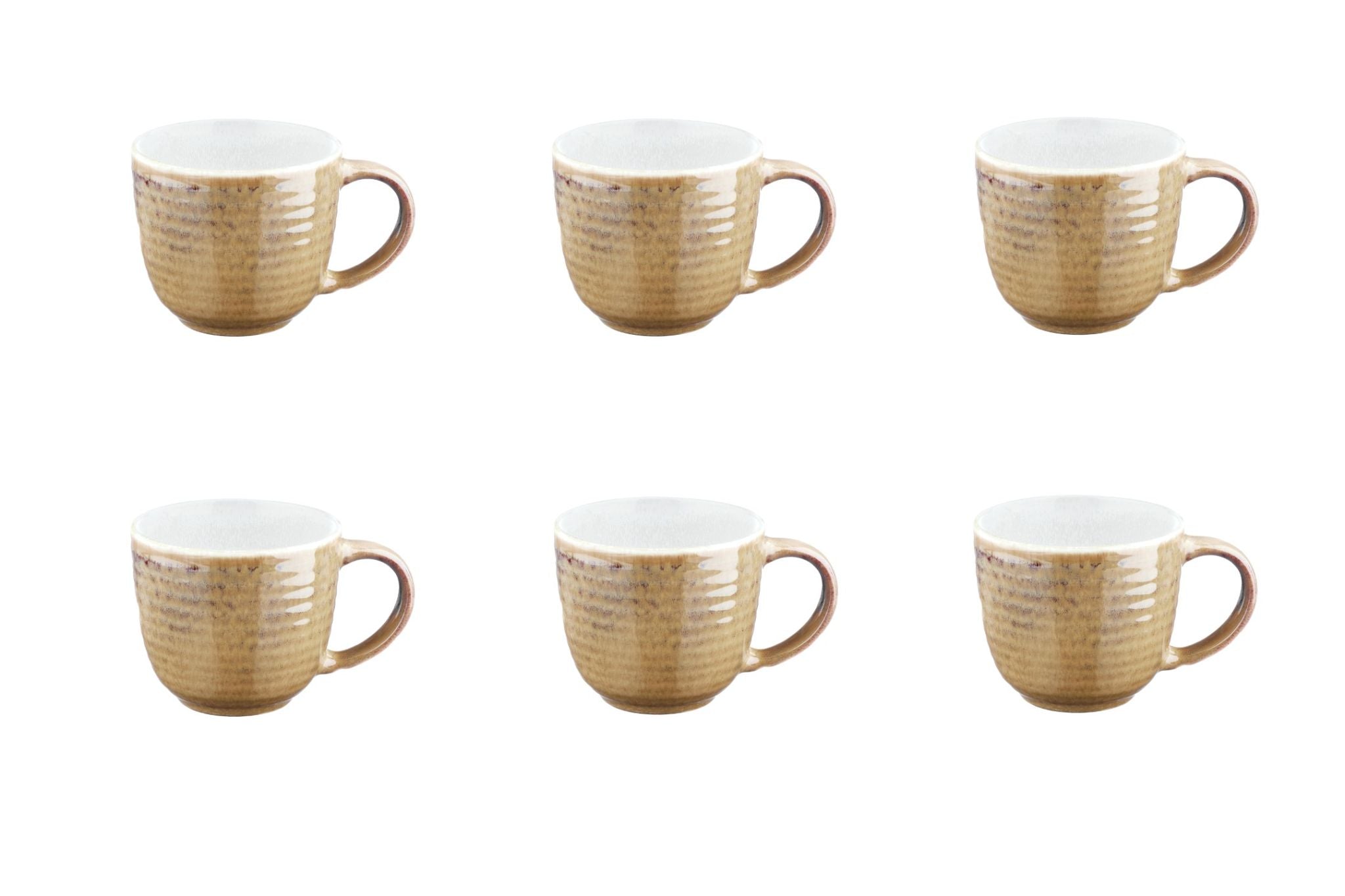 Tassen-Set COSMOS 30cl - 6 tlg. - Crème