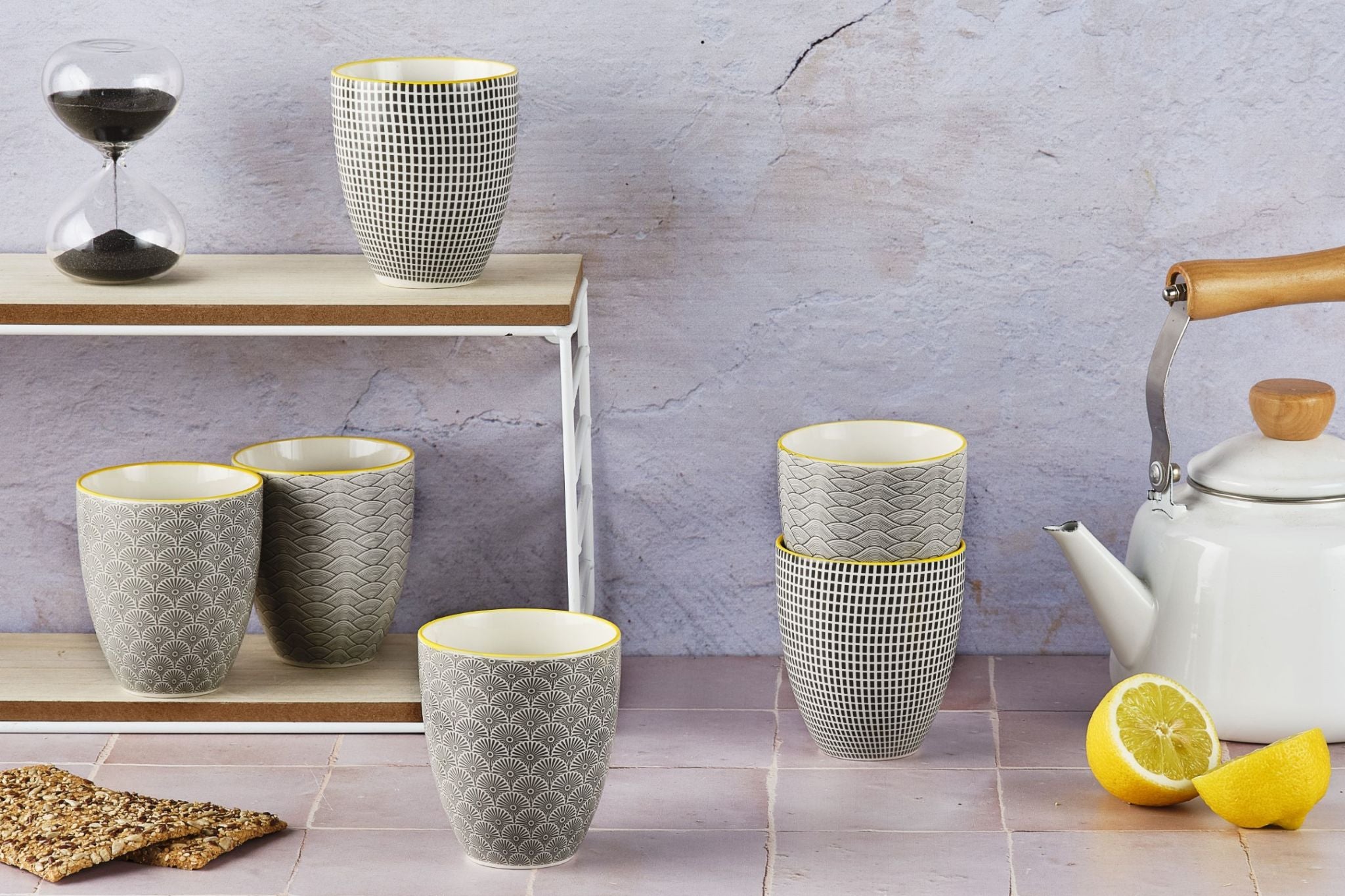 Mug PATTERN 30cl - 6 pièces - Eclipse