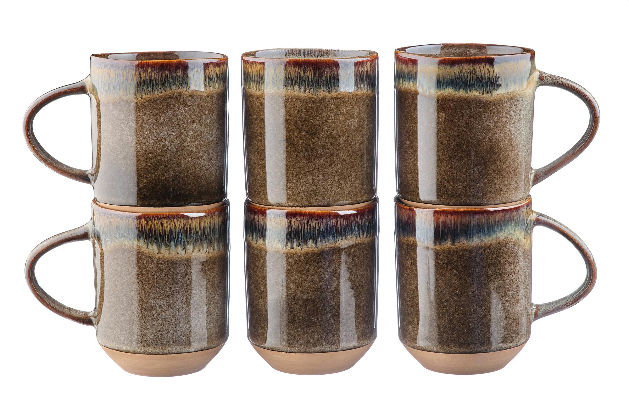 Tassen-Set GENESIS 40cl - 6 tlg. - Basalt