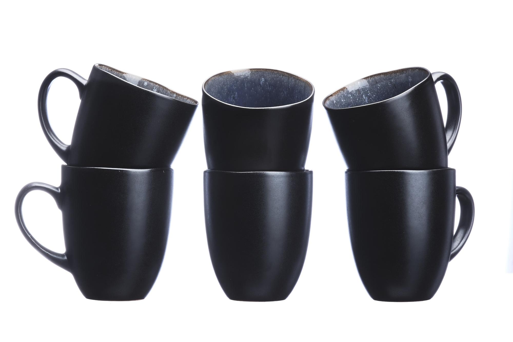 Tassen-Set IRIS 40cl - 6 tlg. - Nachtblau