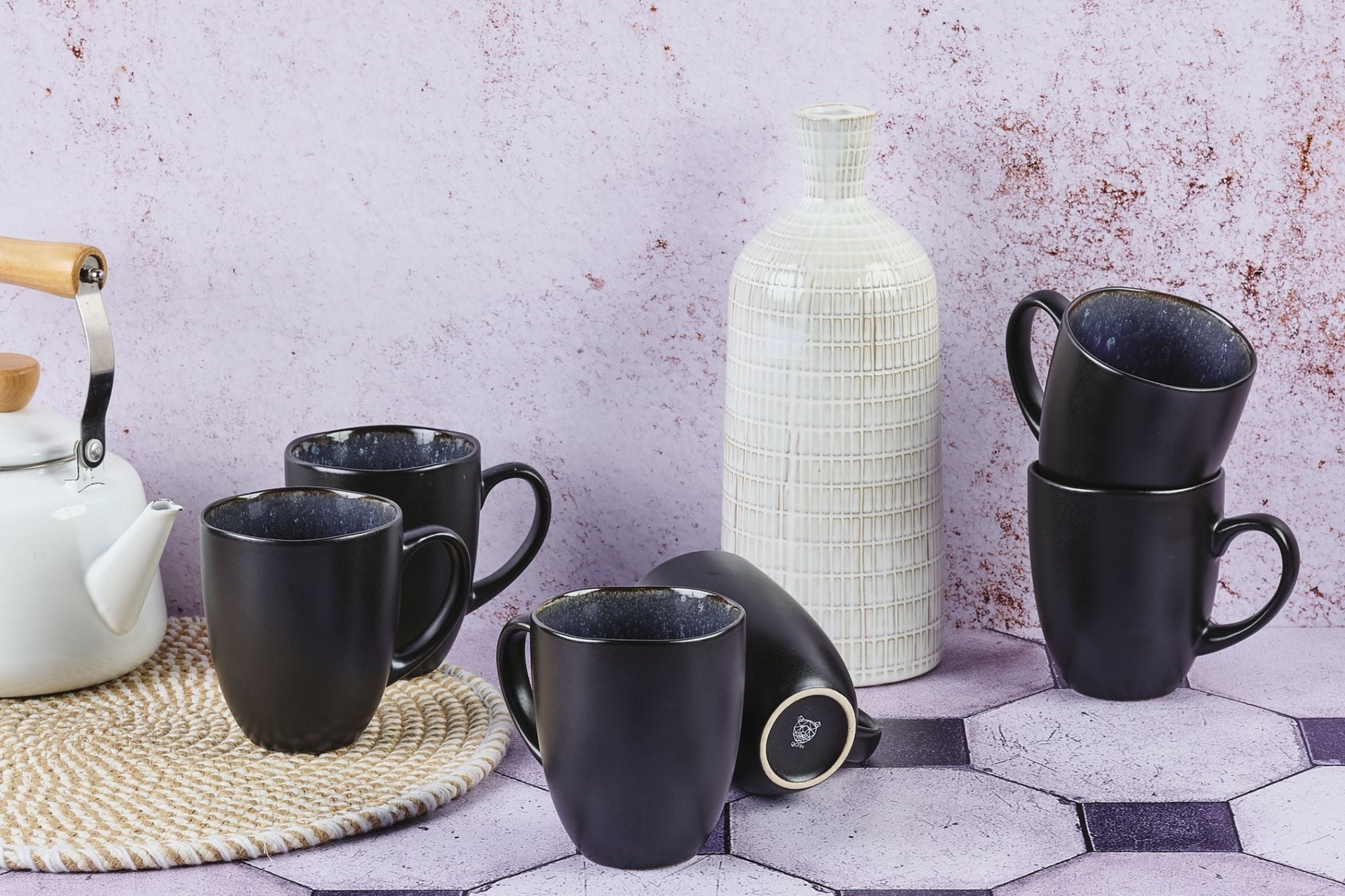 Mug IRIS 40cl - 6 pieces - Night blue