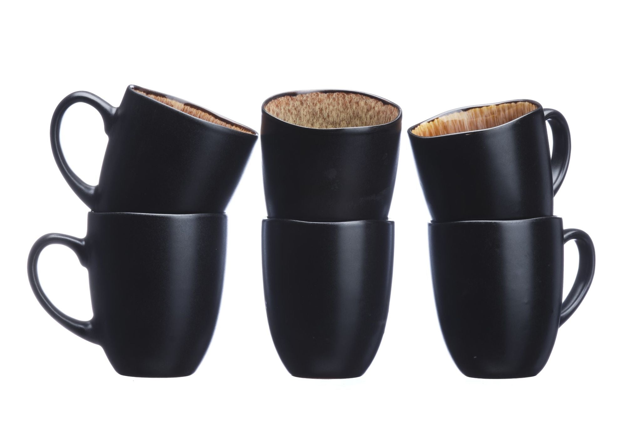 Tassen-Set IRIS 40cl - 6 tlg. - Wildbraun