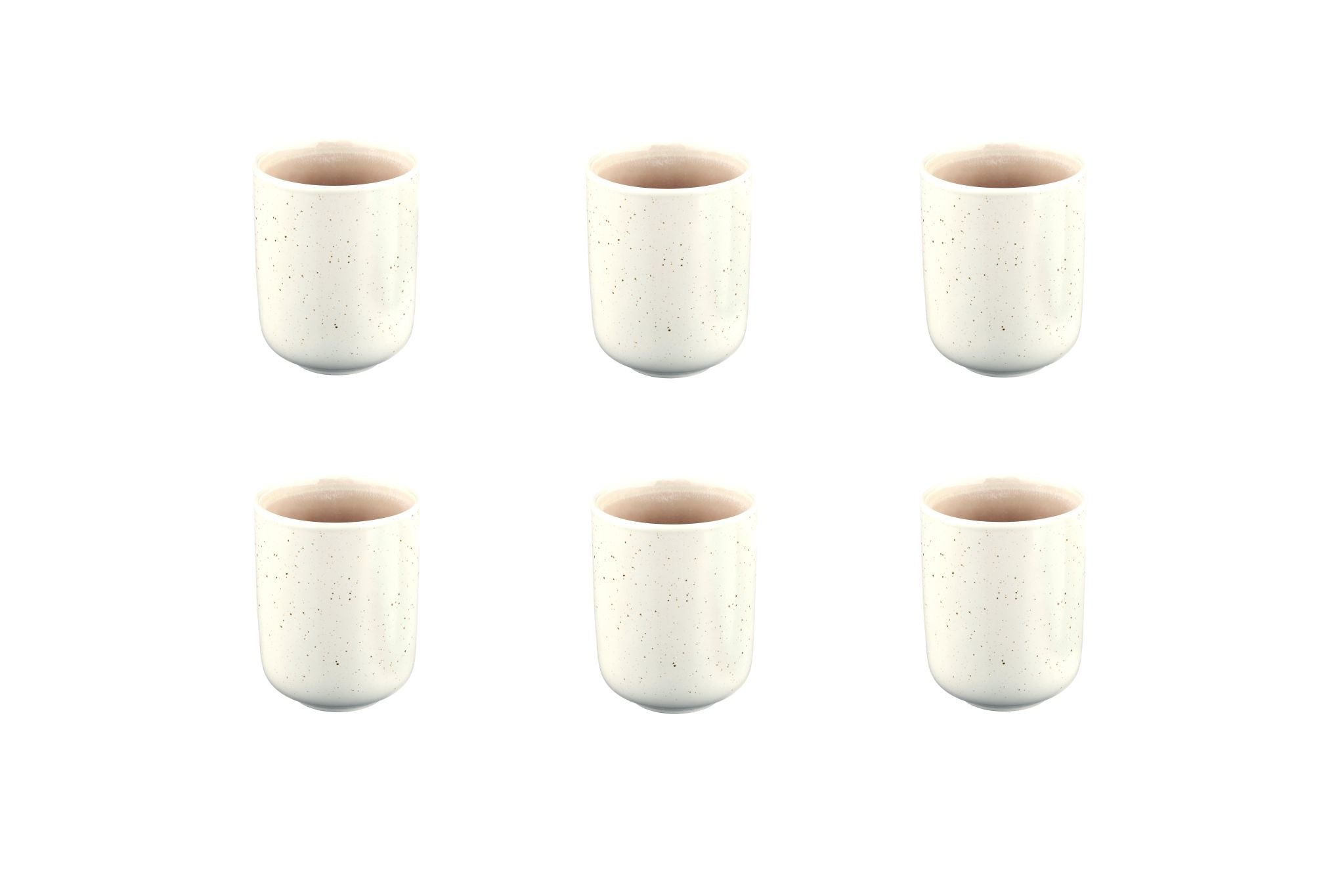 Tassen-Set OXYGEN 30cl - 6 tlg. - Puderrosa