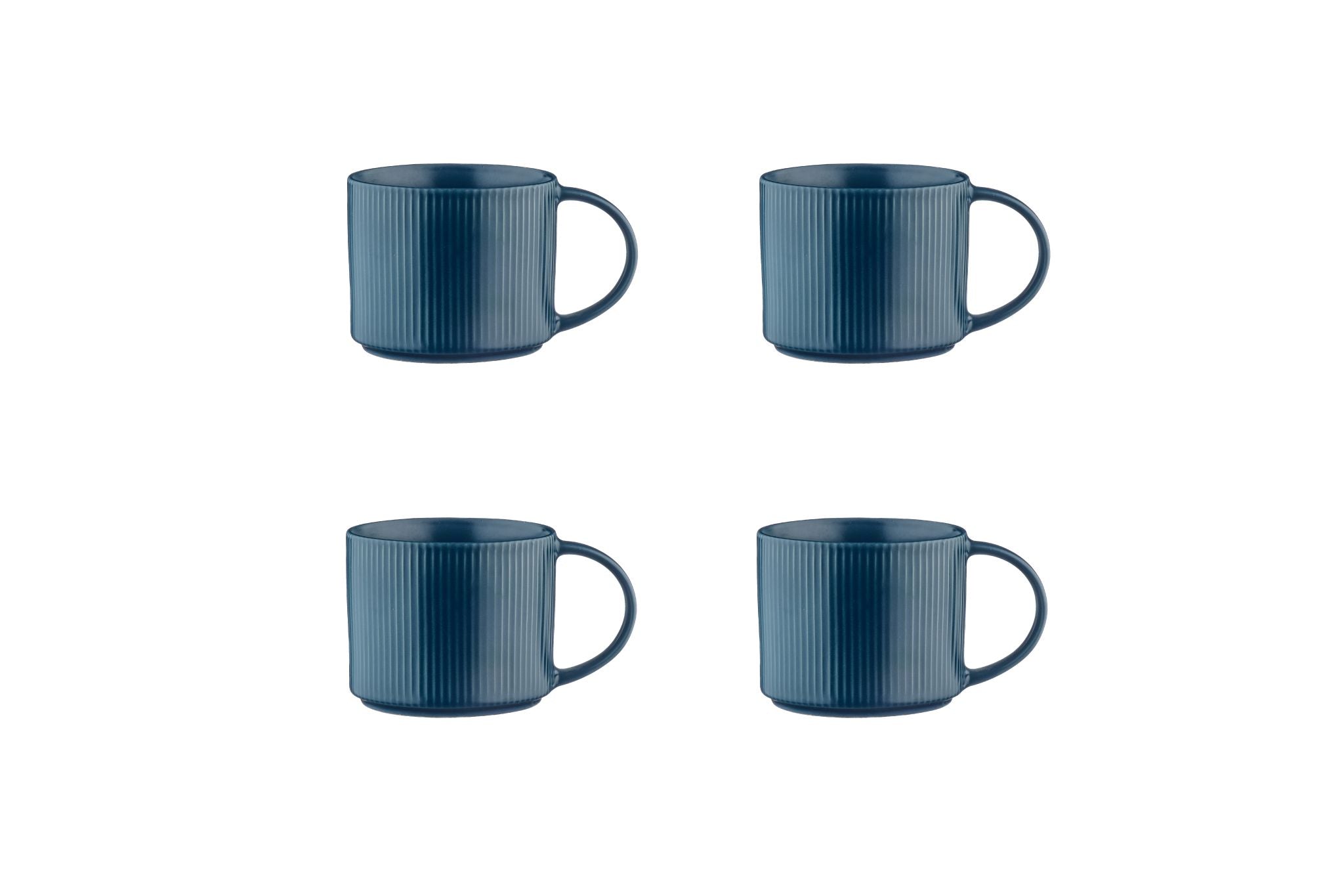 Tassen-Set SCANDI Ø12cm 50cl - 4 tlg. - Navy