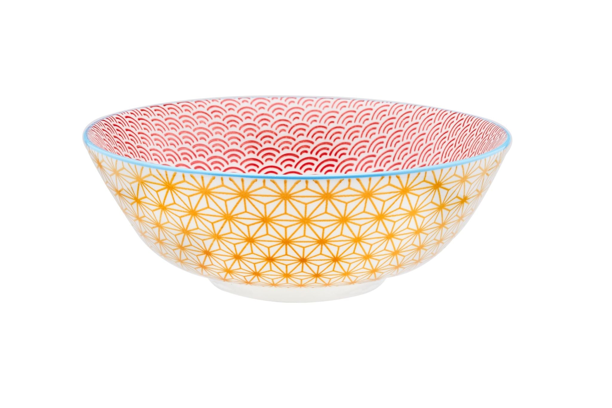 Schalen PATTERN Ø21cm - 6 tlg. - Farbig