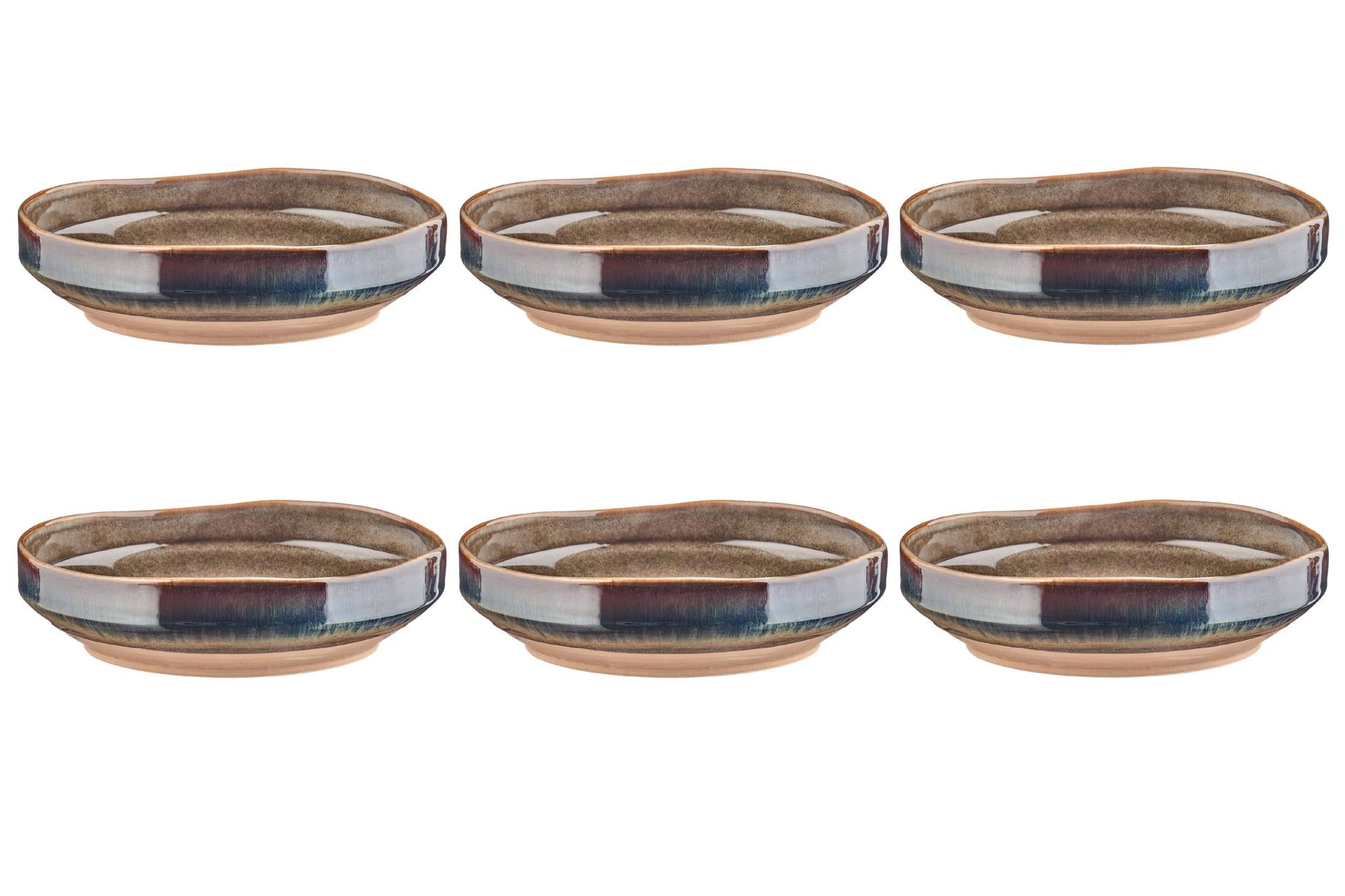 Suppenteller GENESIS Ø21cm - 6 tlg. - Basalt