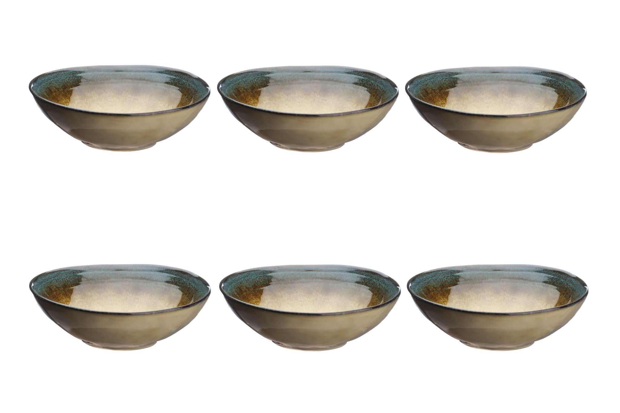 Schüssel ISLAND - Ø20cm - 6 tlg. - Erde,Meer
