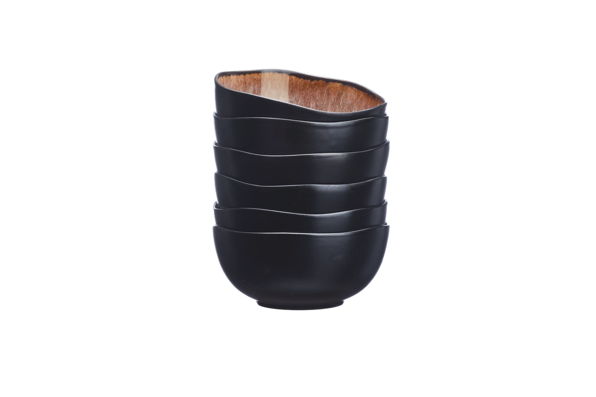 Schalen IRIS Ø12cm - 6 tlg. - Wildbraun