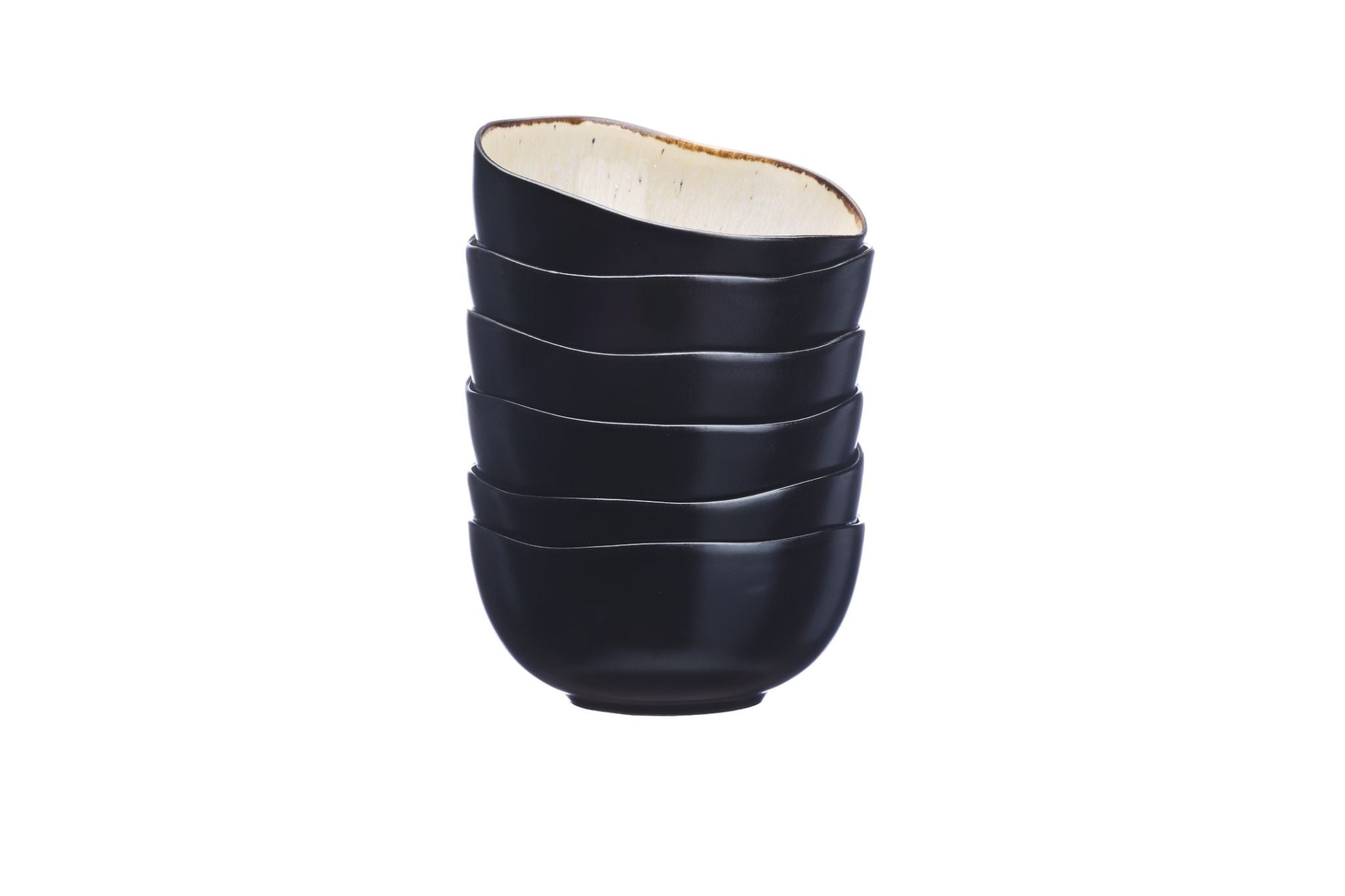 Schalen IRIS Ø12cm - 6 tlg. - Elfenbeinweiss