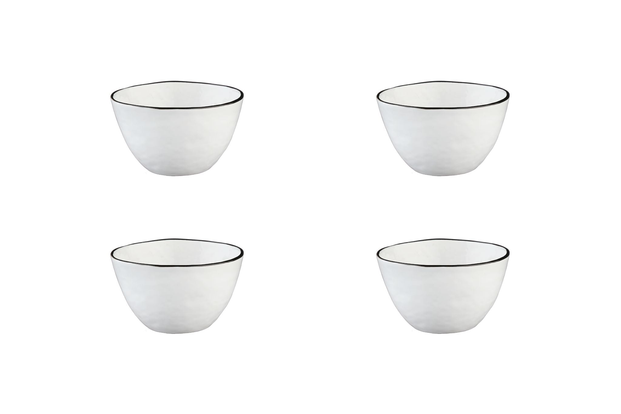 Schalen PURE - 4 tlg. - Weiss