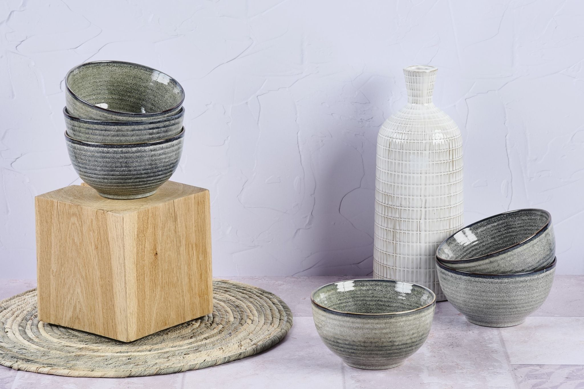 Bol ZEN Ø14cm - 6 pièces - Natural