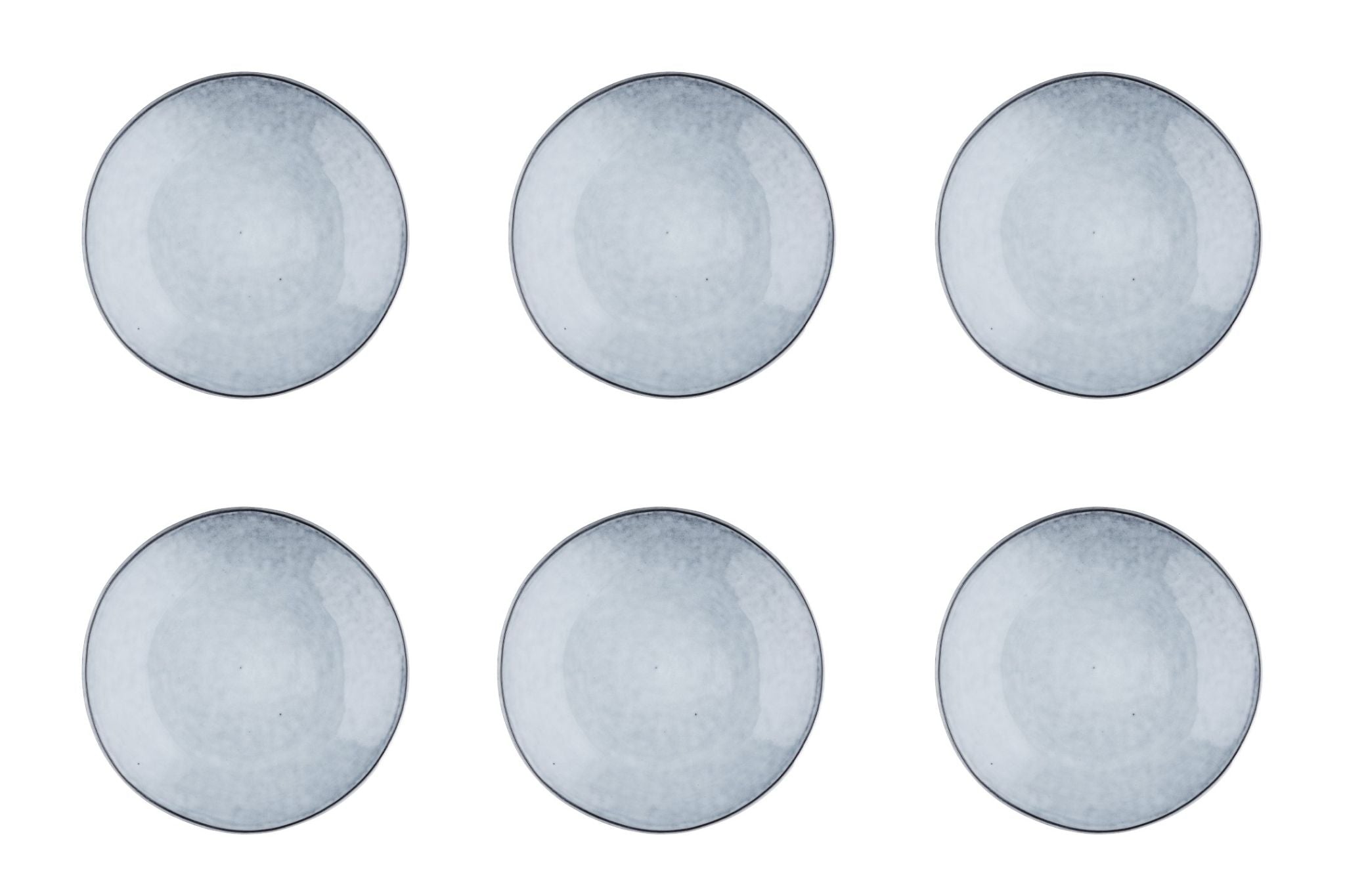 Teller-Set CLOUD Ø21,5cm - 6 tlg. - Sturmgrau