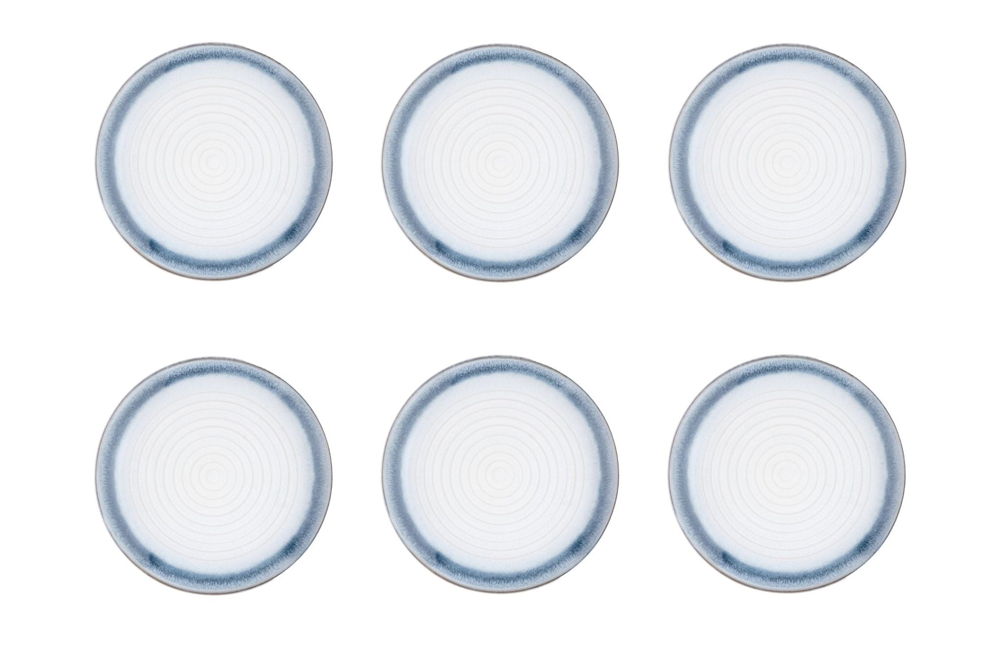 Teller-Set COSMOS Ø21,5cm - 6 tlg. - Azur