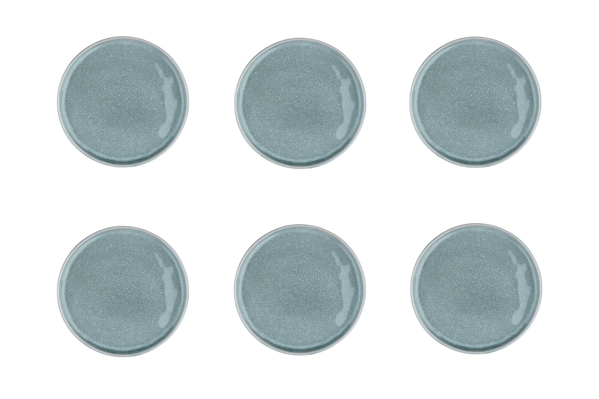 Teller-Set MAGMA Ø20cm - 6 tlg. - Cobalt