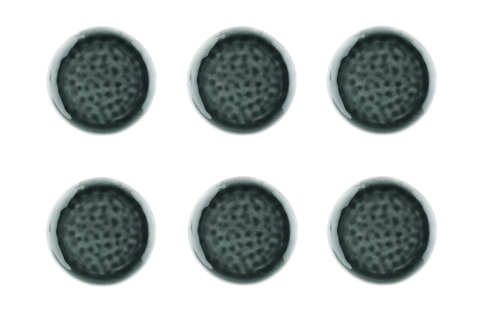 Teller-Set MOON Ø21cm - 6 tlg. - Petrol