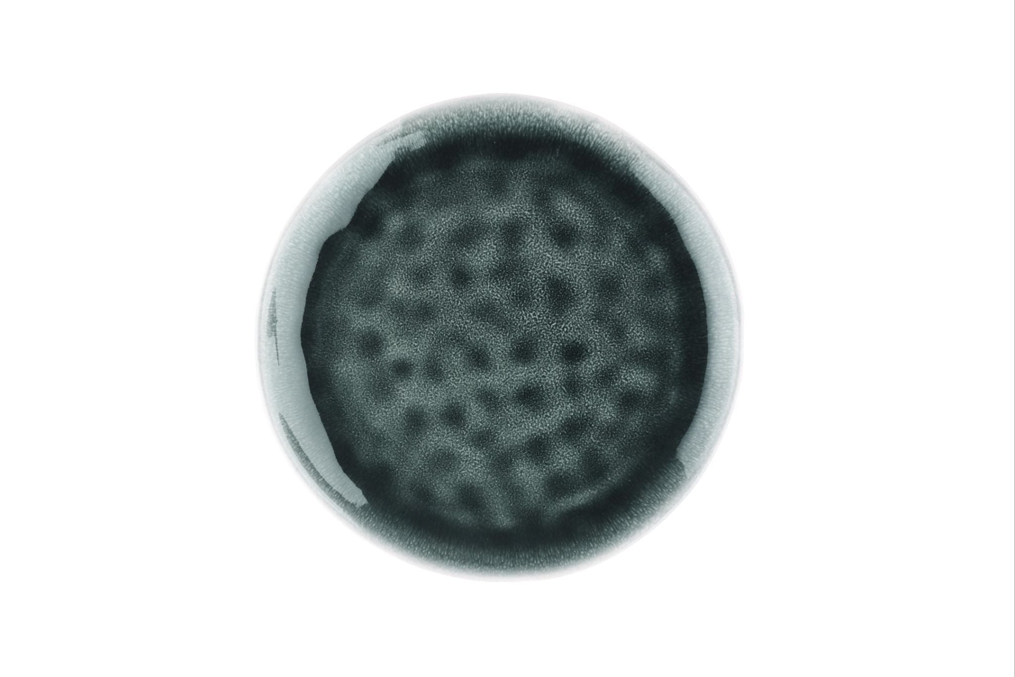 Plate MOON Ø21cm - 6 pieces - Petrol blue