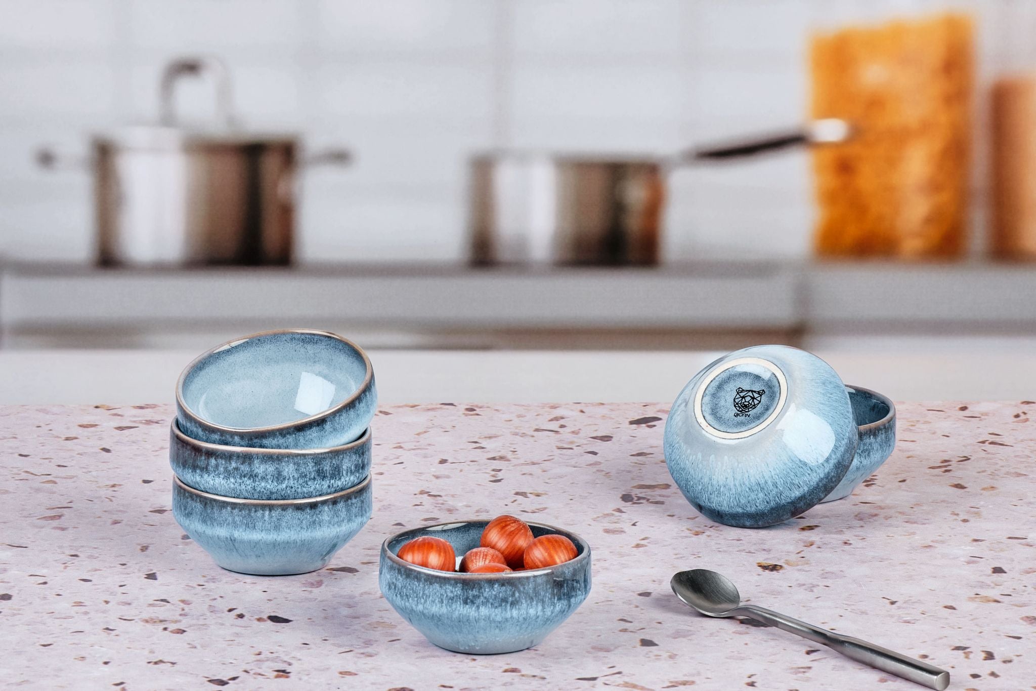 GENESIS bowl Ø8cm - 6 pieces - Sea