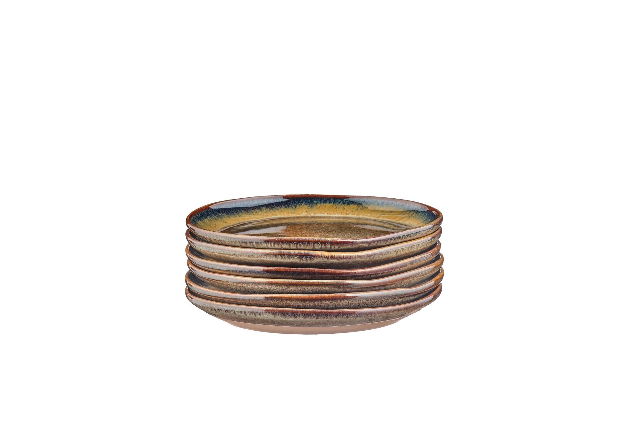 Teller-Set GENESIS Ø16,5cm - 6 tlg. - Basalt