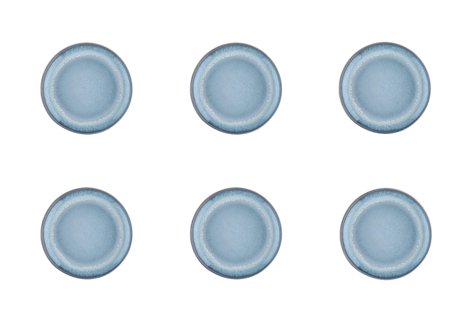 Assiette GENESIS Ø16,5cm - 6 pièces - Mer