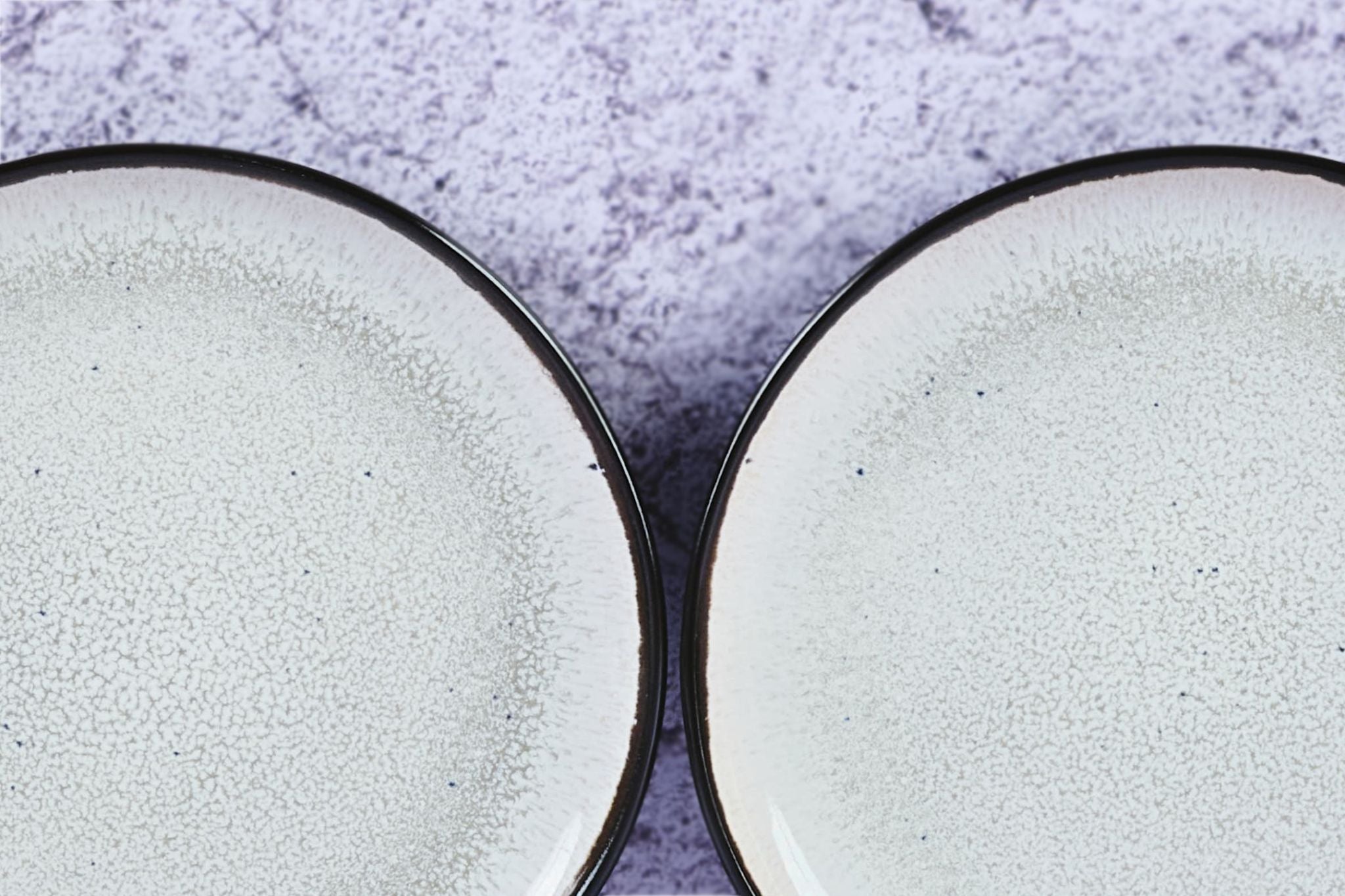 Teller-Set IRIS Ø16cm - 6 tlg. - Elfenbeinweiss