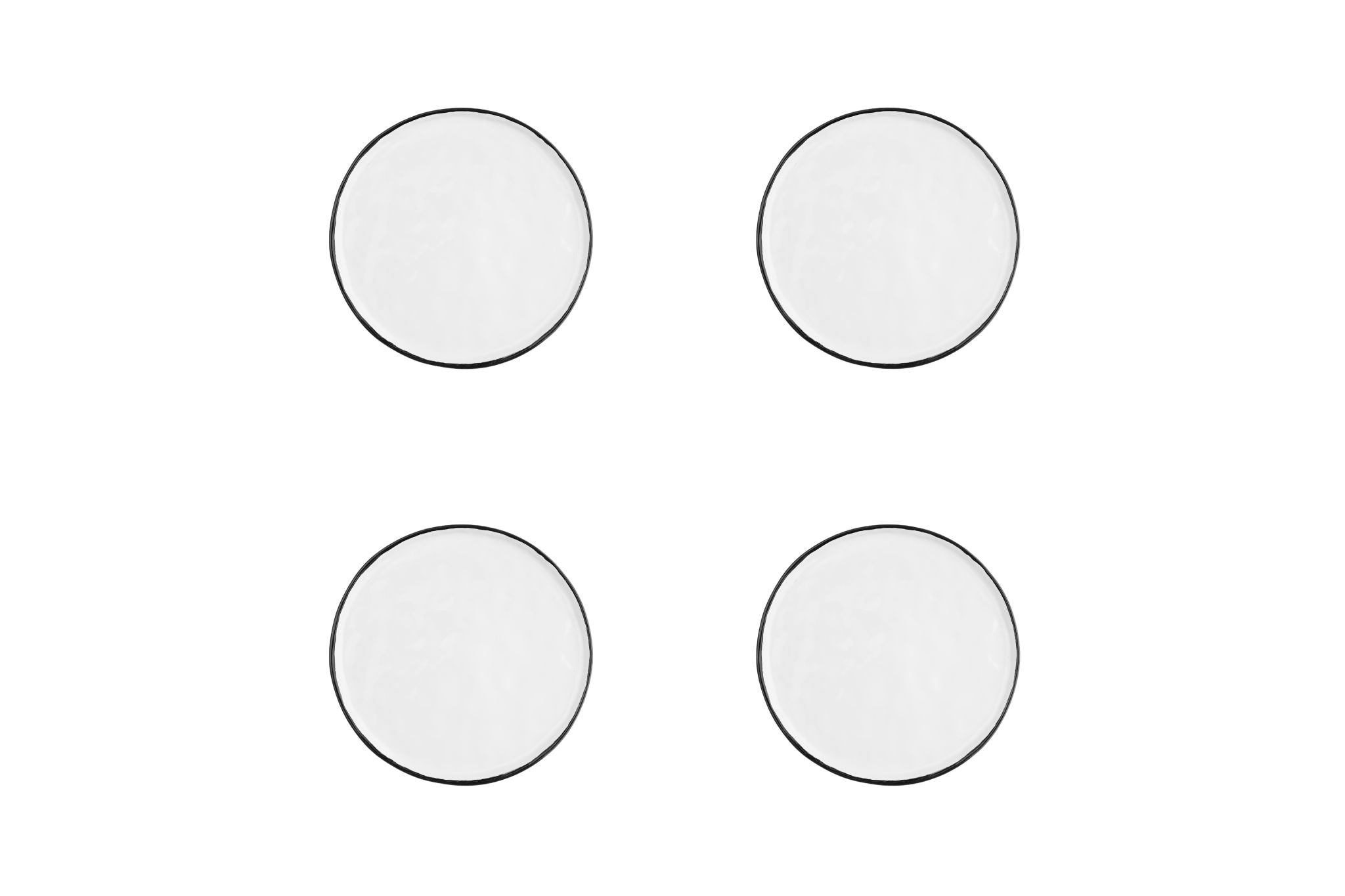 Teller-Set PURE Ø16,5cm - 4 tlg. - Weiss