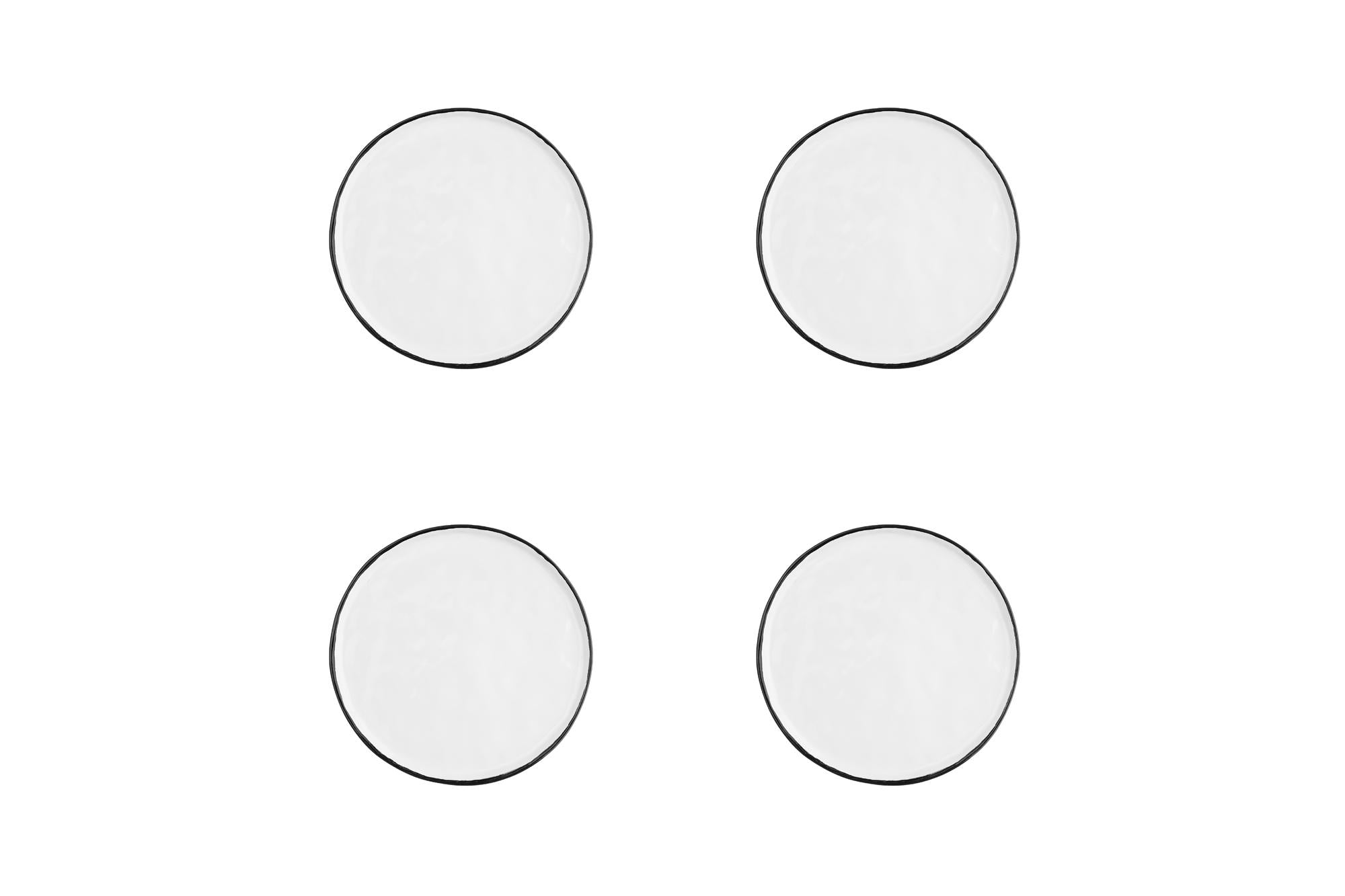 Teller-Set PURE Ø16,5cm - 4 tlg. - Weiss