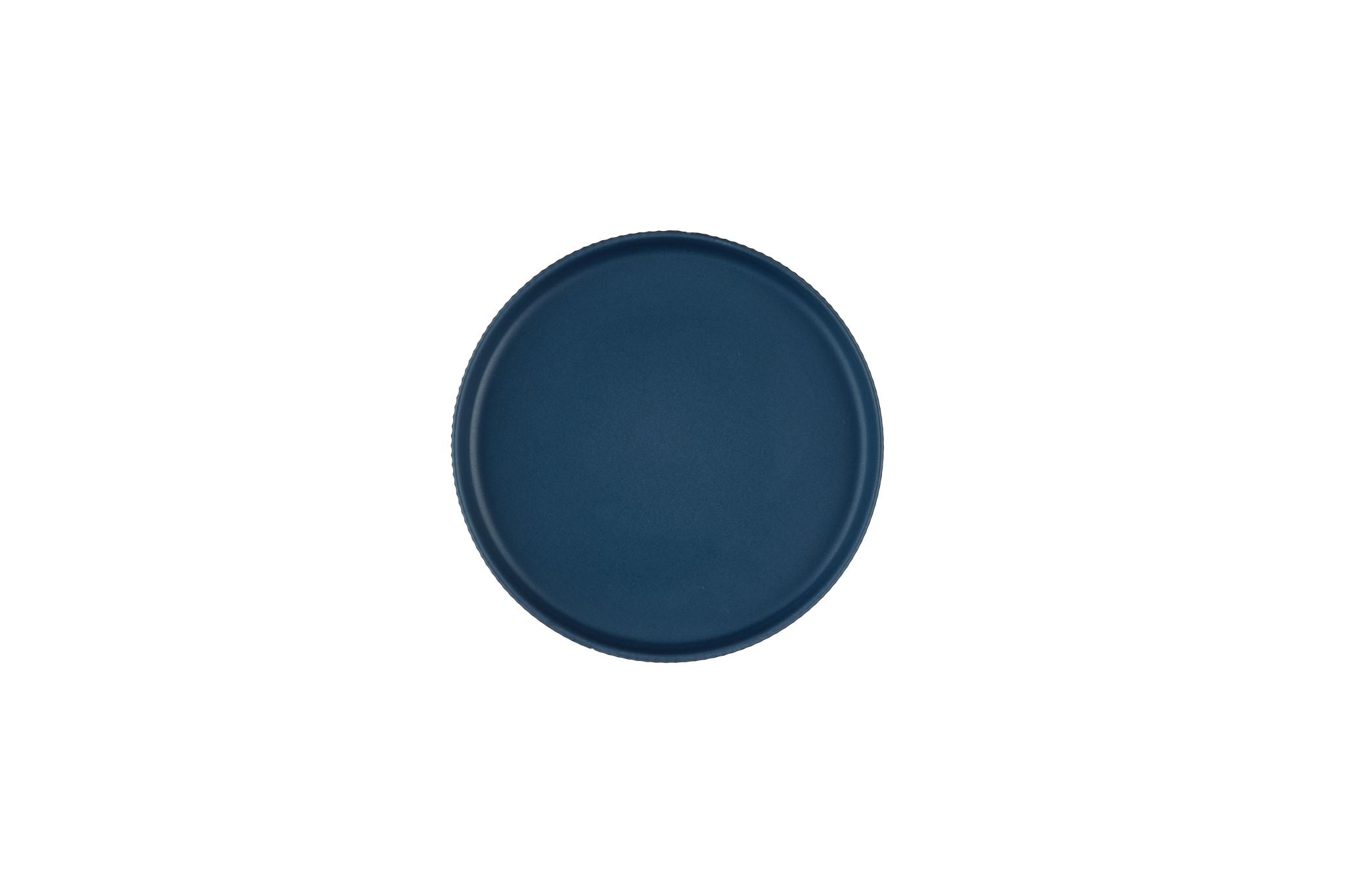 SCANDI plate Ø16.5cm - 4 pieces - Navy