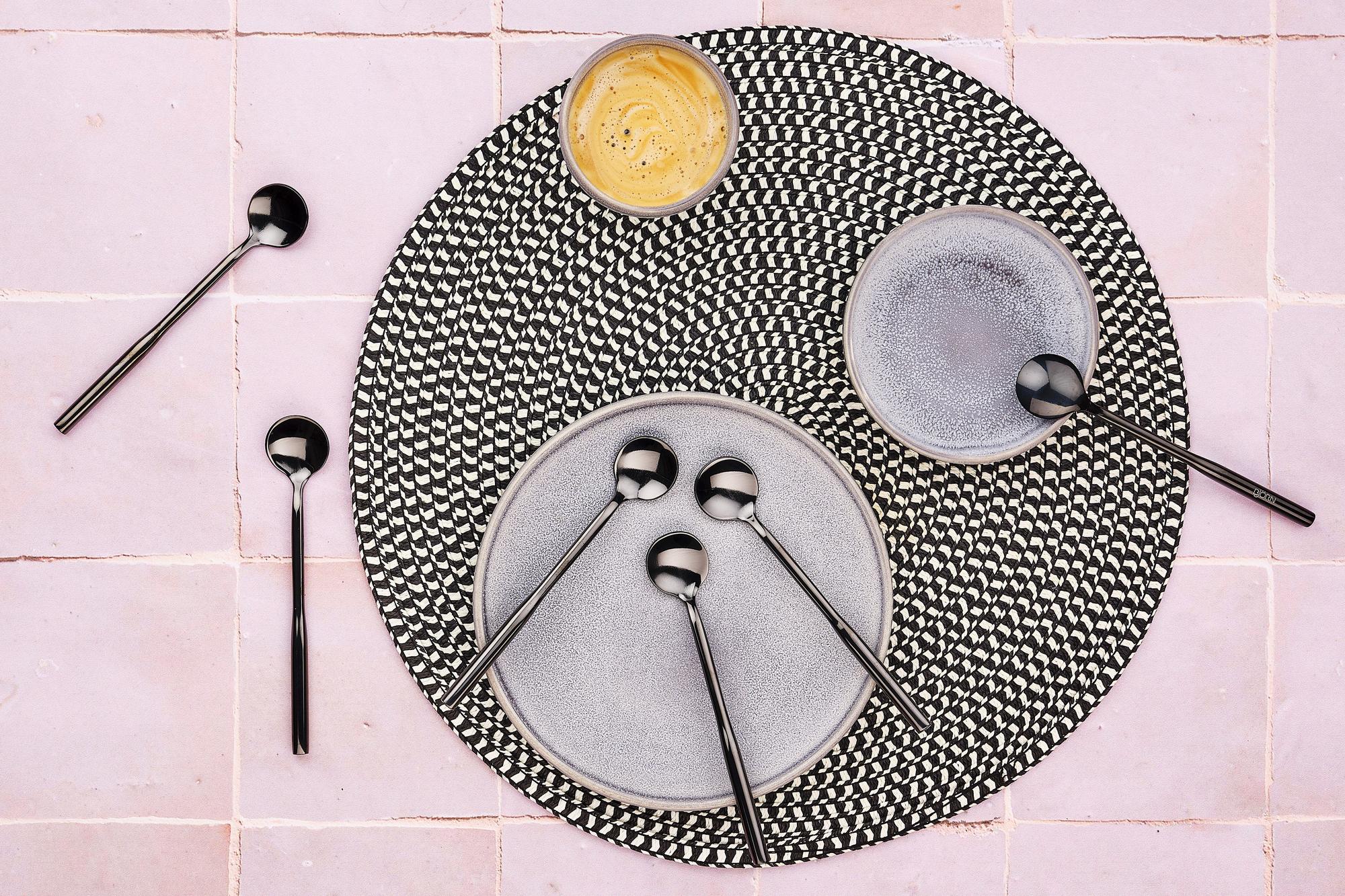 Besteck-Set ABEL - 24 tlg. - Schwarz