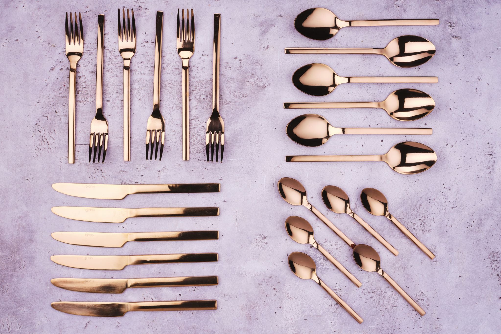 Besteck-Set EMUND - 24 tlg. - Kupfer