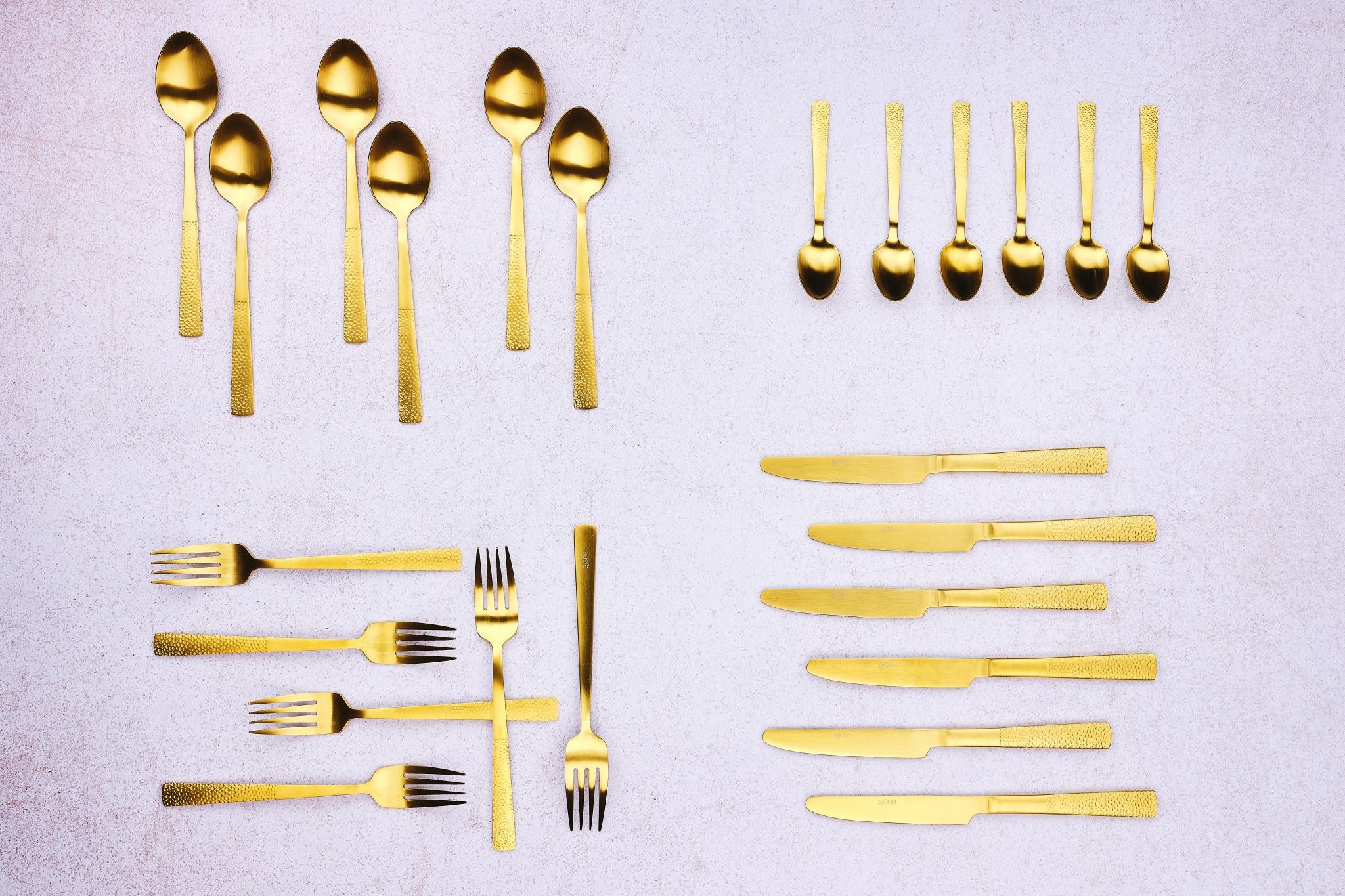 Besteck-Set FINN - 24 tlg. - Gold